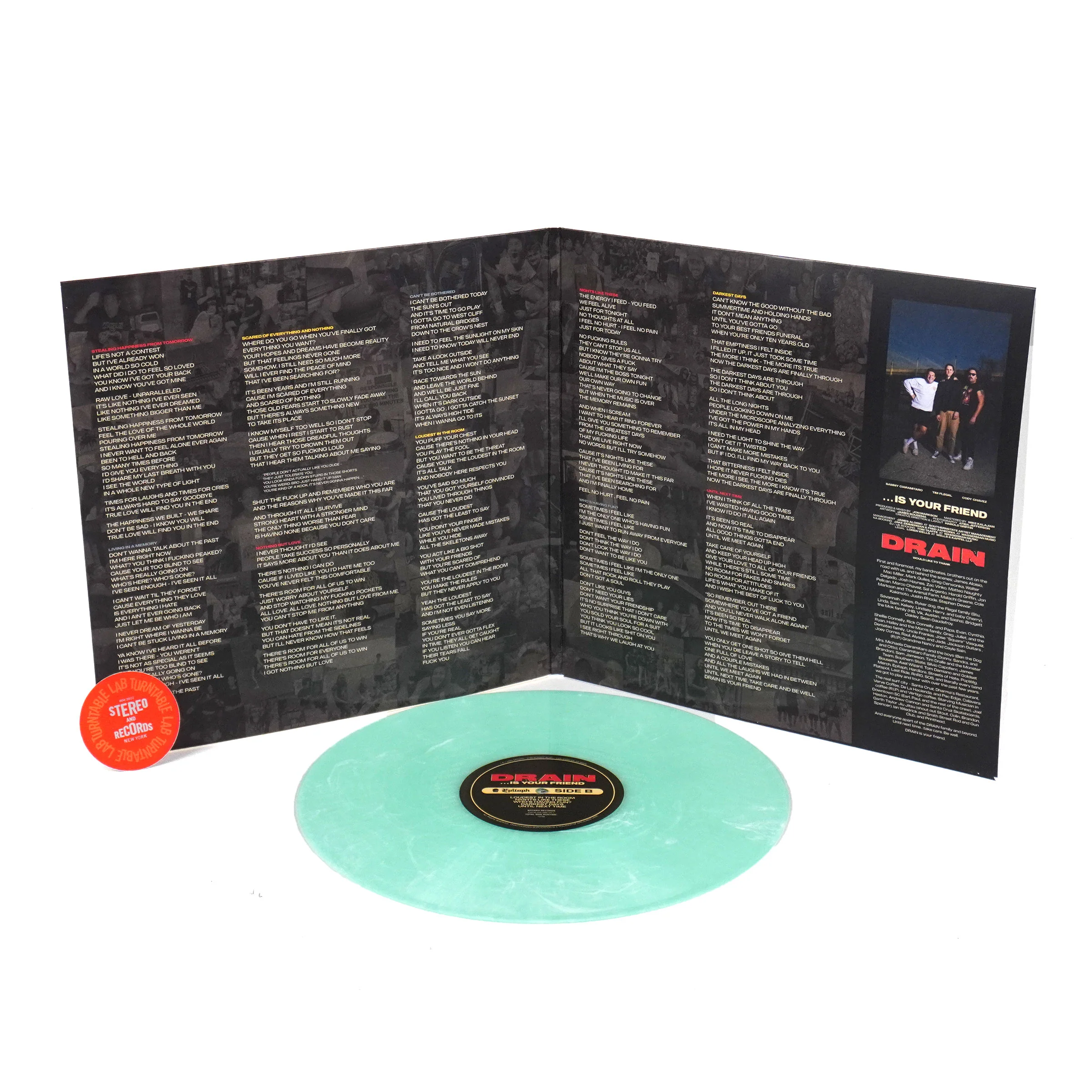 Drain: Is Your Friend (Indie Exclusive Colored Vinyl) Vinyl LP - Image 2