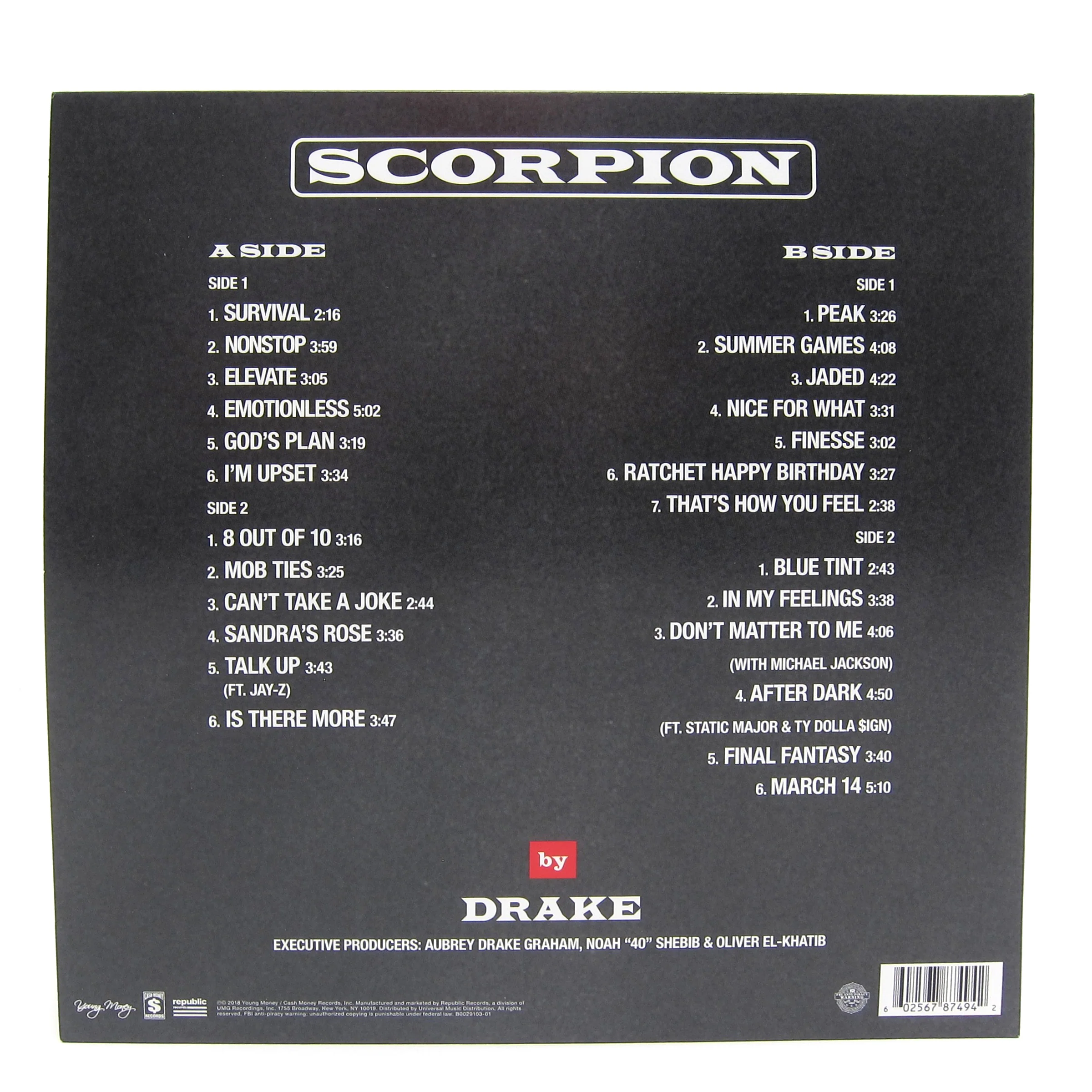 Drake: Scorpion Vinyl 2LP - Image 3
