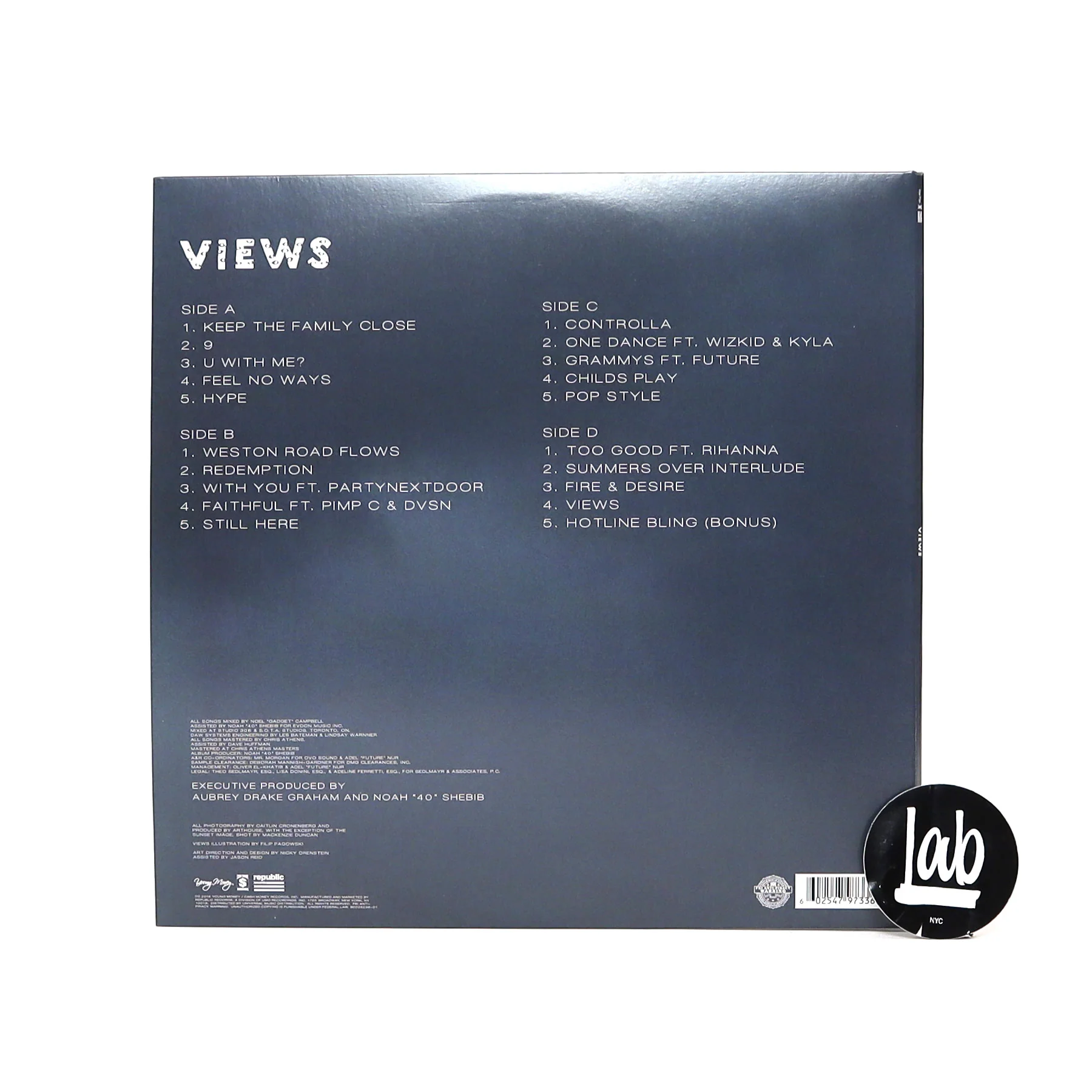 Drake: Views Vinyl 2LP - Image 3