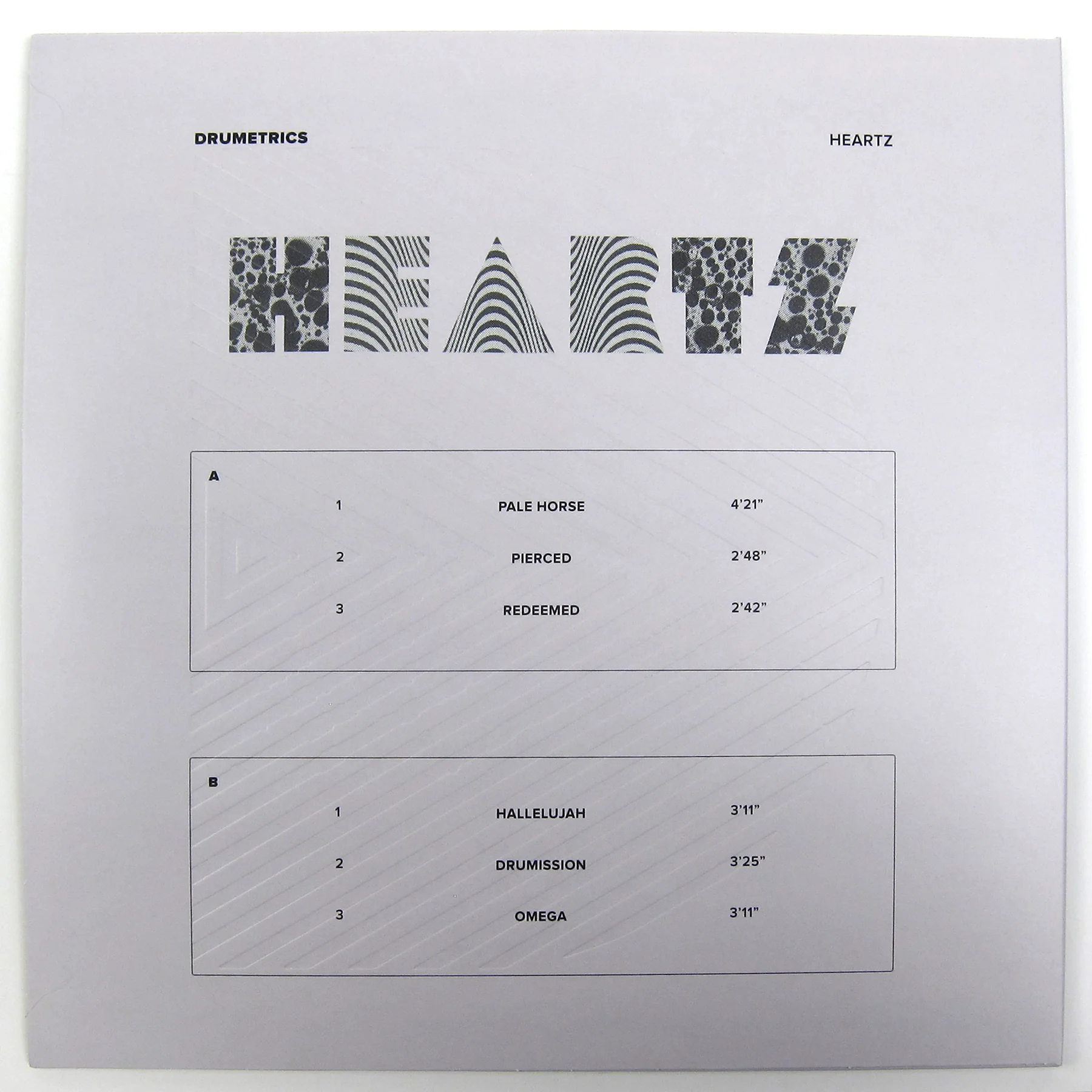 MRR & ADB: Heartz (Drumetrics) Vinyl 10" - Image 3