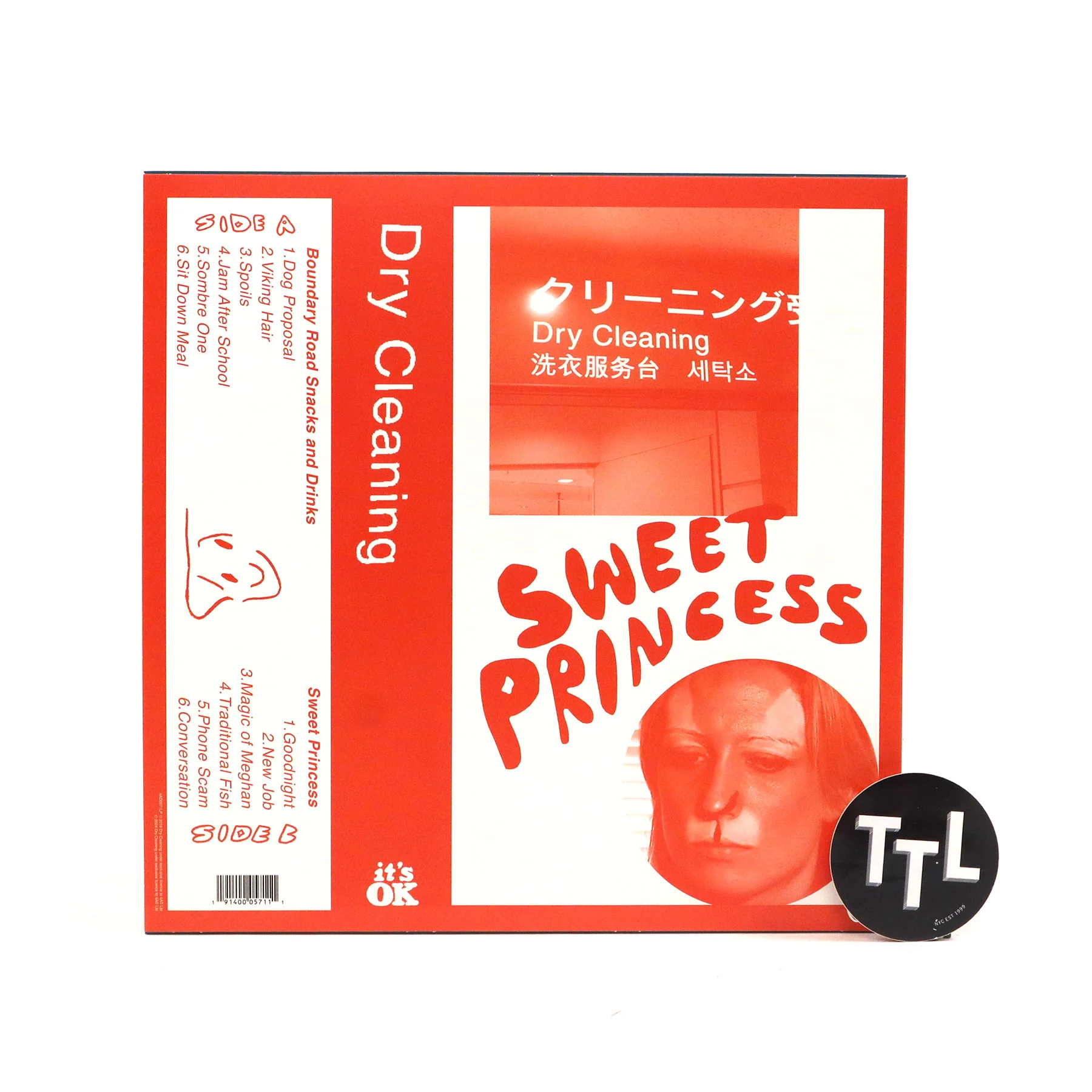 Dry Cleaning: Boundary Road Snacks and Drinks + Sweet Princess (Indie Exclusive Colored Vinyl) Vinyl LP - Image 3