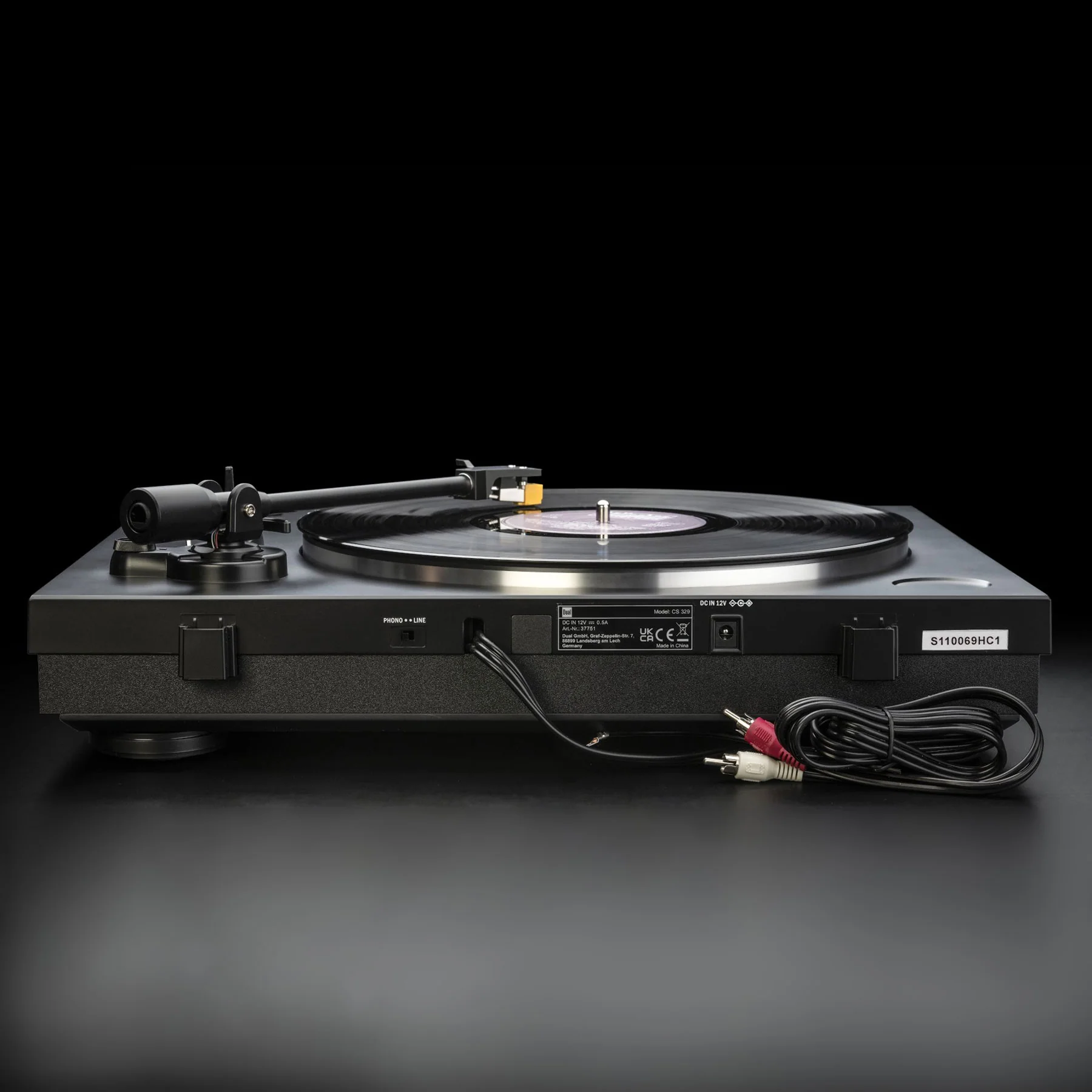 Dual Electronics: CS 329 Fully Automatic Turntable - Black - Image 5