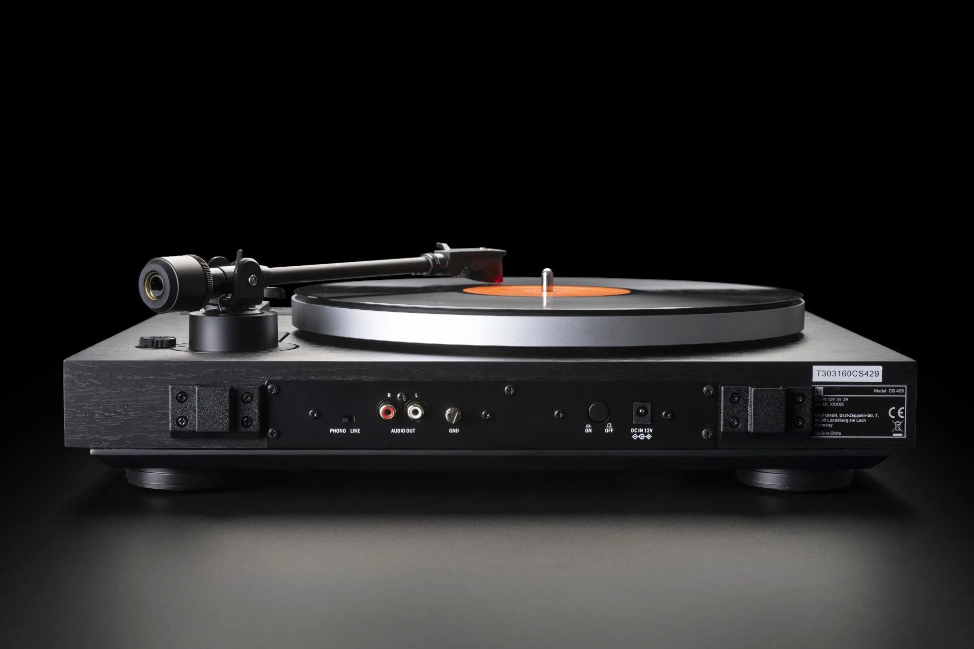 Dual Electronics: CS 429 Fully Automatic Turntable - Black (Open Box Special) - Image 4