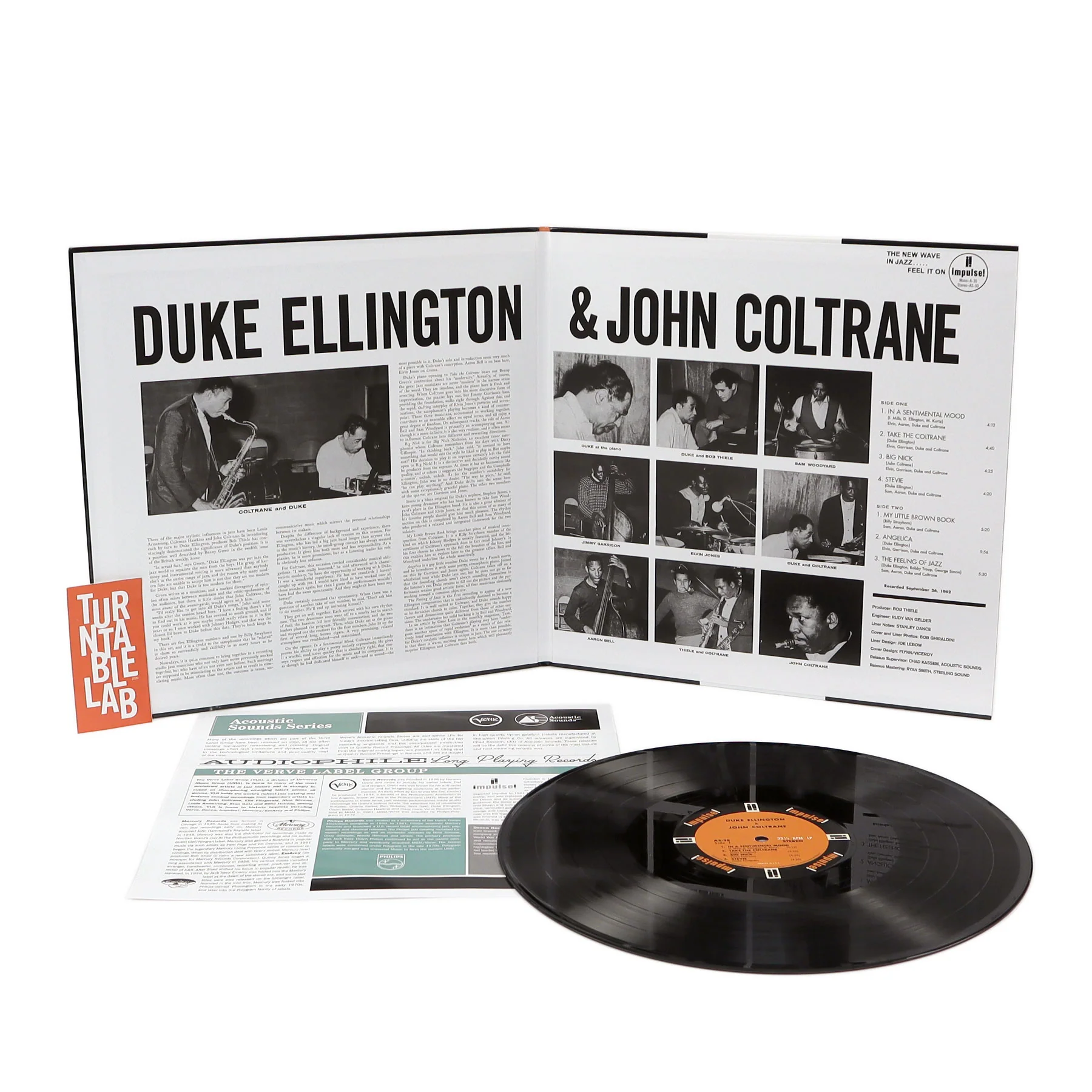 Duke Ellington & John Coltrane: Duke Ellington & John Coltrane (Acoustic Sounds 180g) Vinyl LP - Image 2