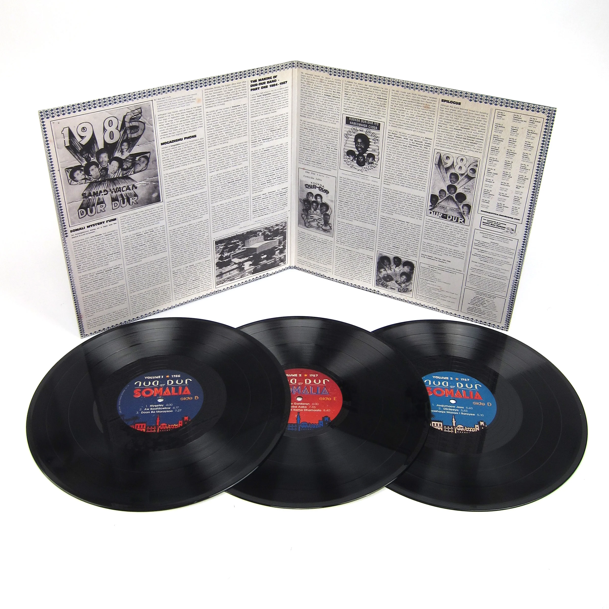 Dur-Dur Band: Of Somalia Vol.1&2 Vinyl 3LP - Image 2