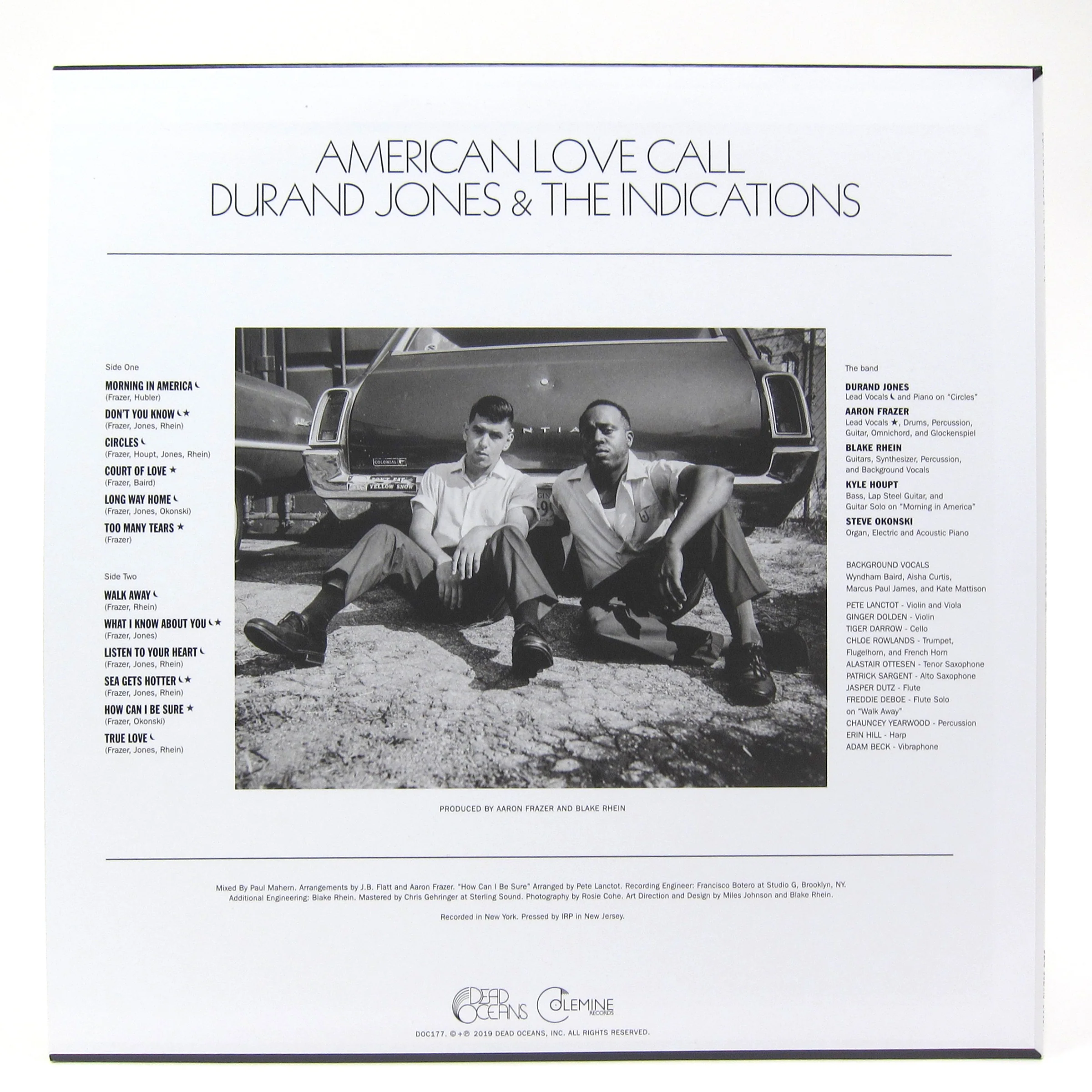 Durand Jones & The Indications: American Love Call (Colored Vinyl) Vinyl LP - Image 3