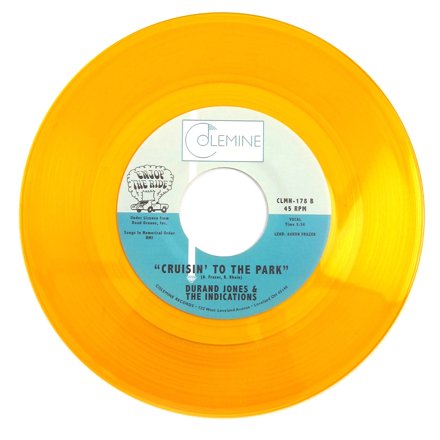 Durand Jones & The Indications: Morning In America / Cruisin' To The Park (Colored Vinyl) Vinyl 7" - Image 2