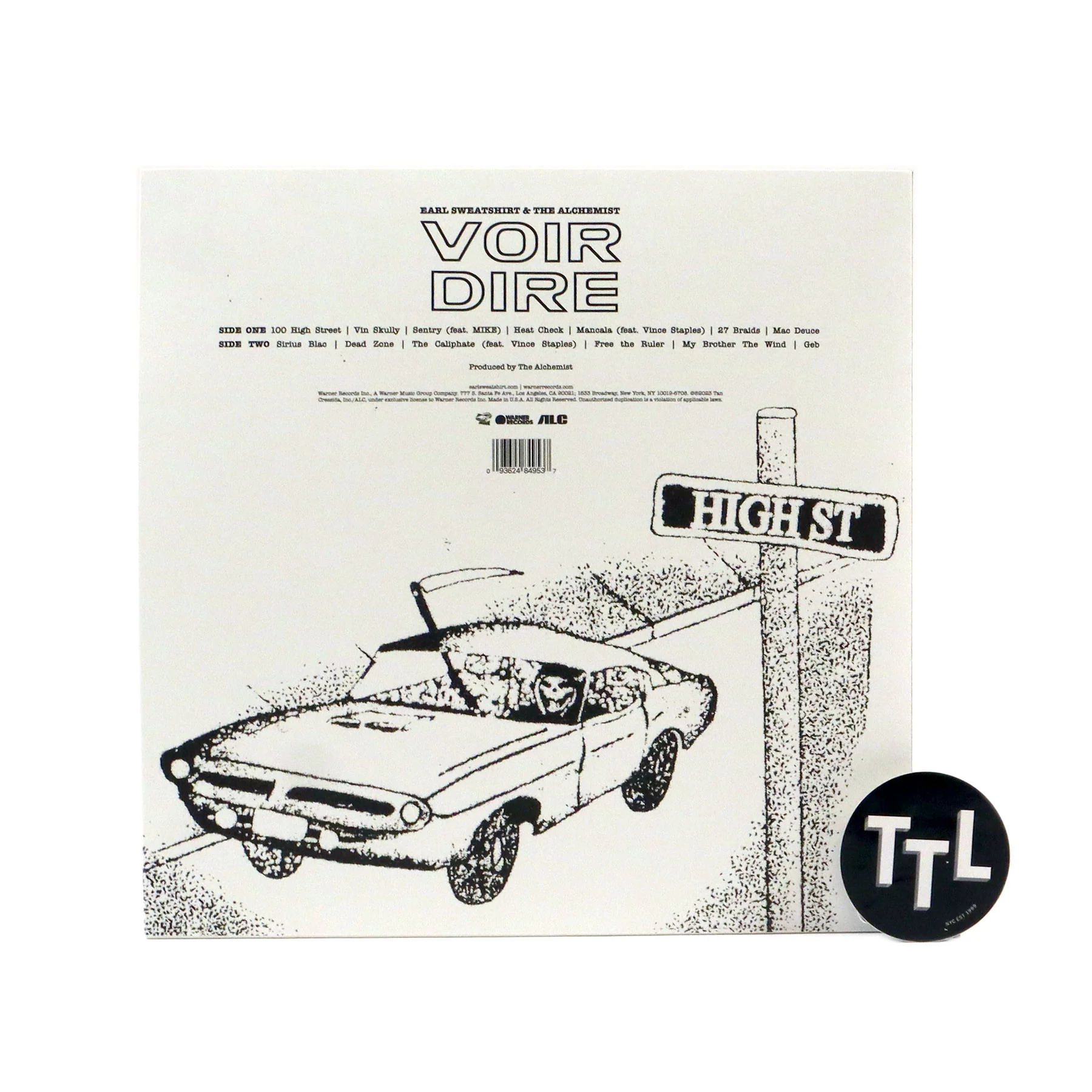 Earl Sweatshirt & The Alchemist: Voir Dire (Indie Exclusive Colored Vinyl) Vinyl LP - Image 3