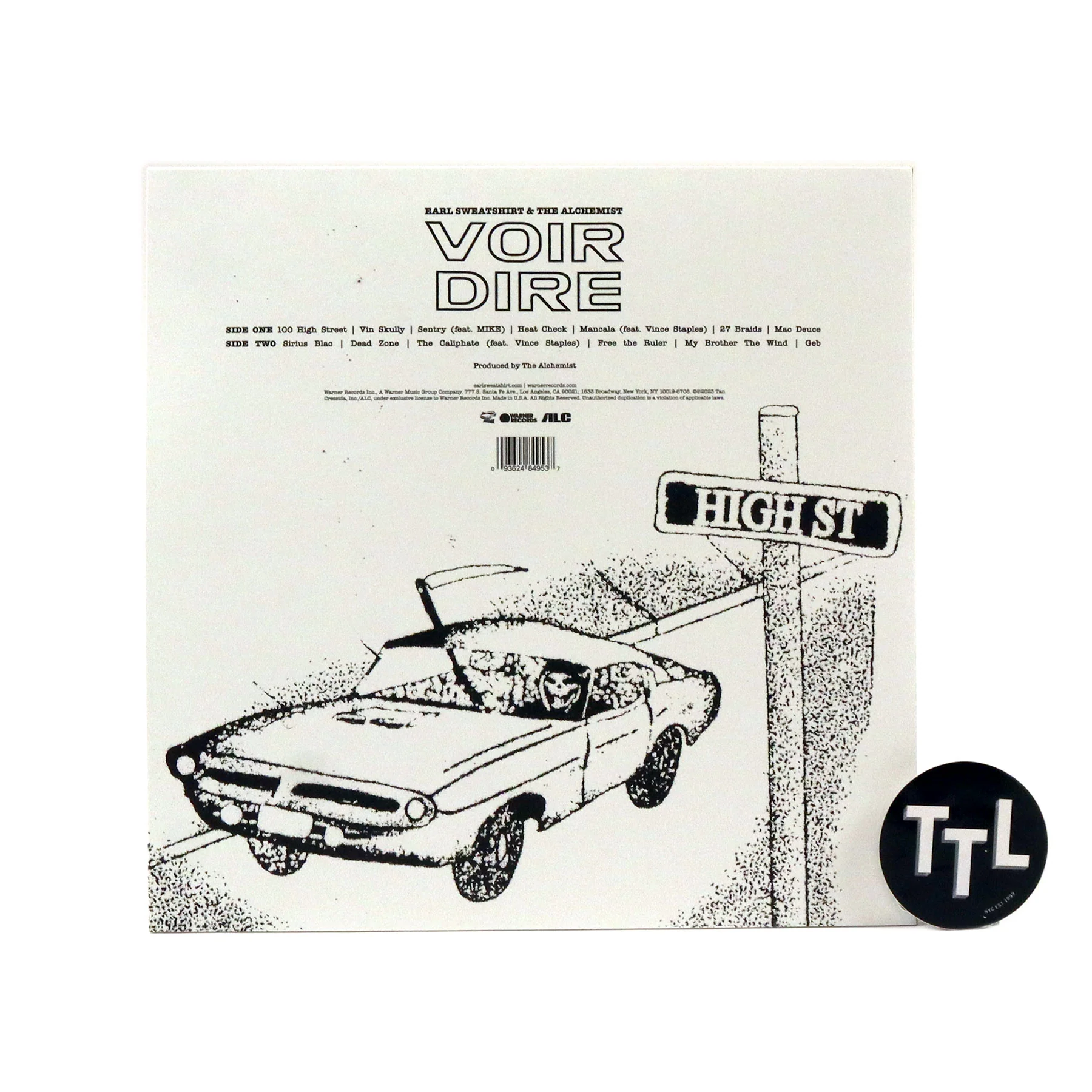 Earl Sweatshirt & The Alchemist: Voir Dire Vinyl LP - Image 3