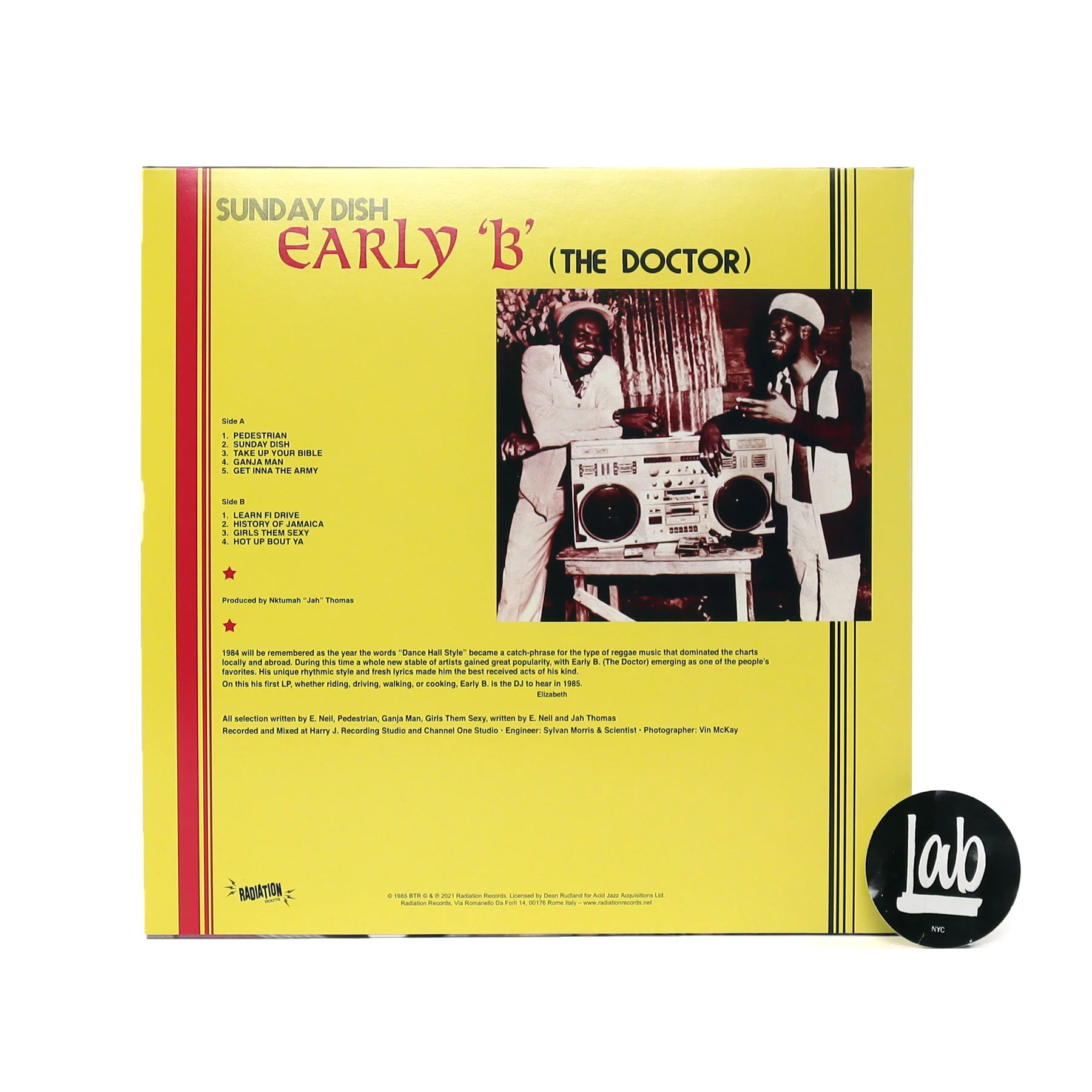 Early B: Sunday Dish Vinyl LP - Image 2