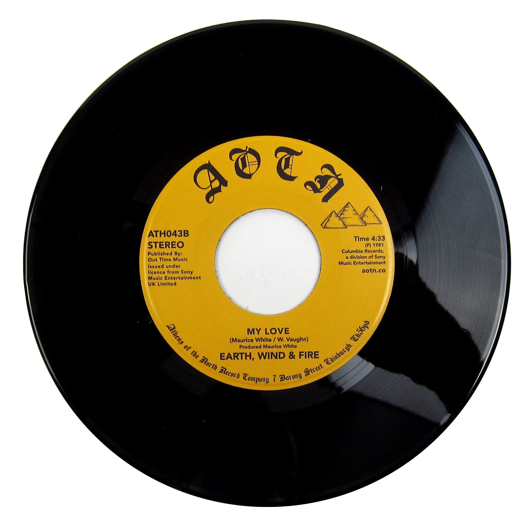 Earth, Wind & Fire: Brazilian Rhyme Vinyl 7" - Image 2