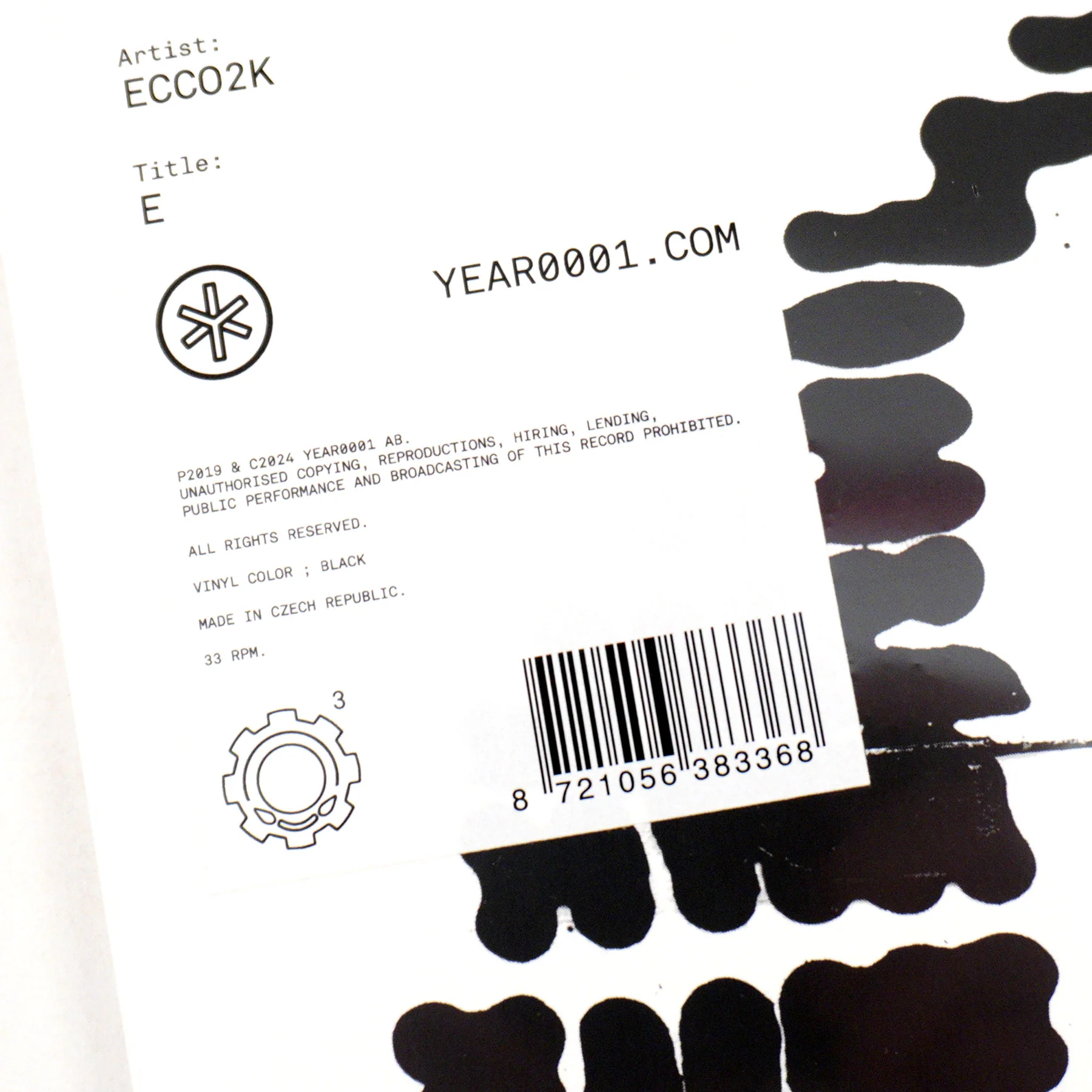Ecco2K: E Vinyl LP - Image 4