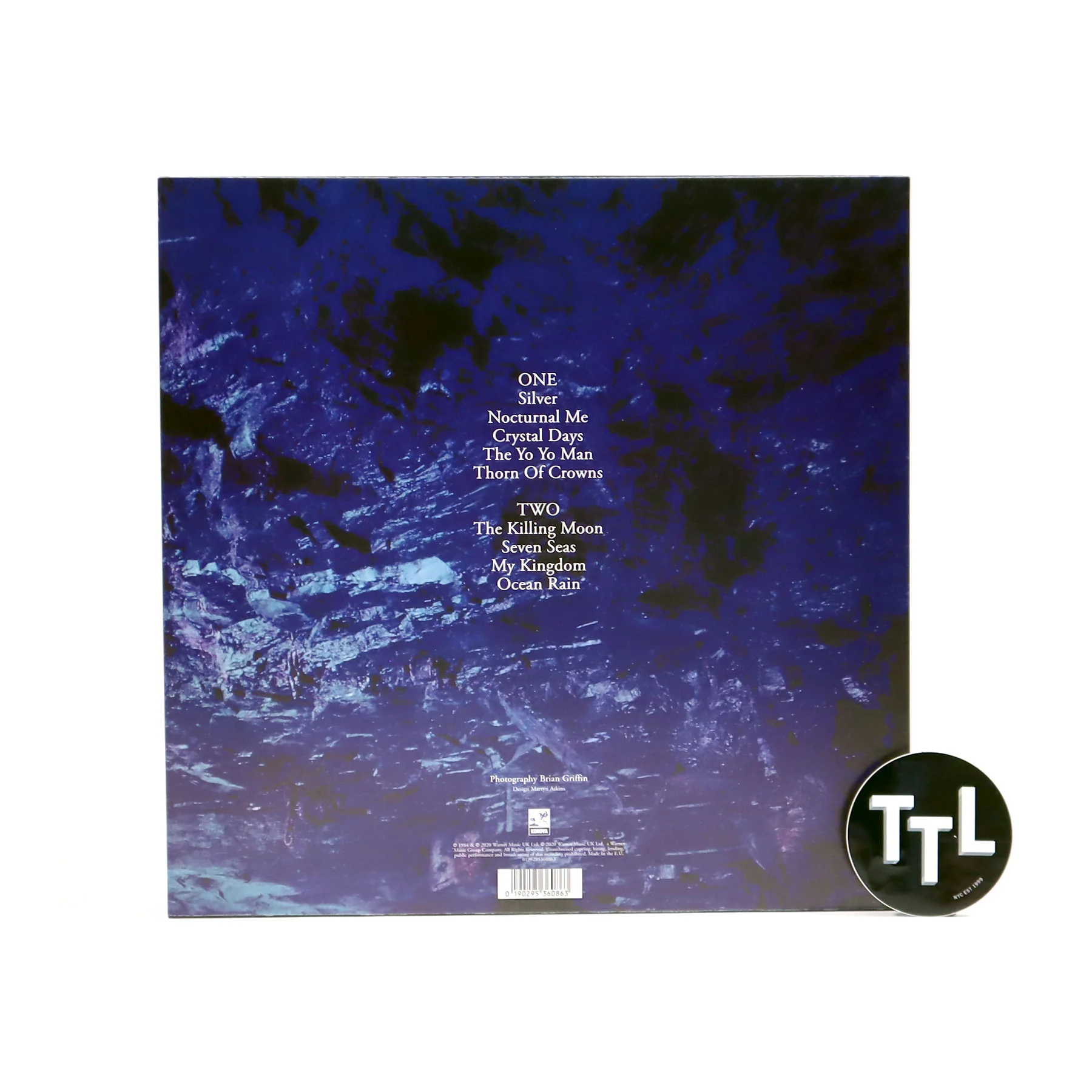 Echo & The Bunnymen: Ocean Rain (180g) Vinyl LP - Image 3