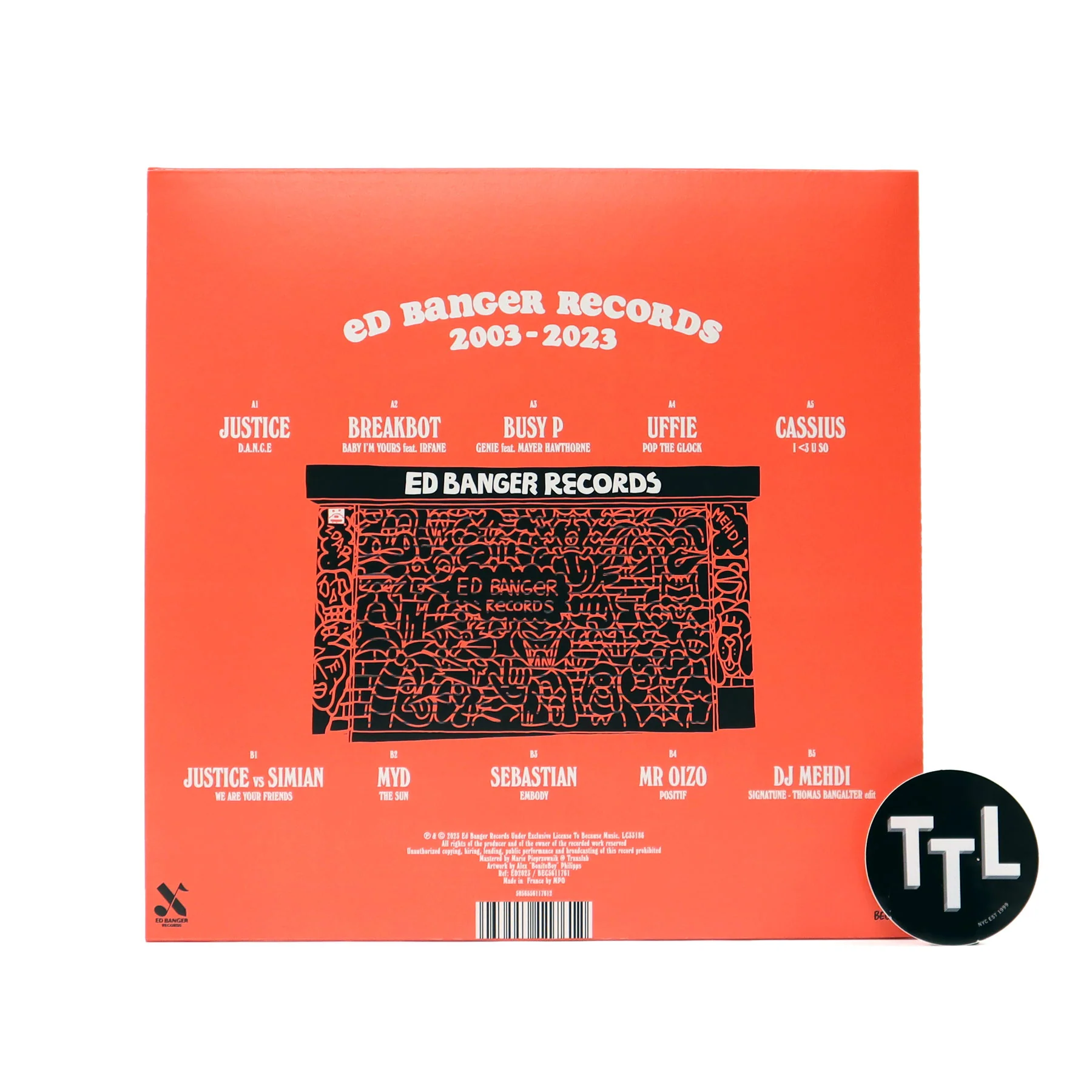 Ed Banger Records: Support Your Local Record Label - Best Of Vinyl LP - Image 3