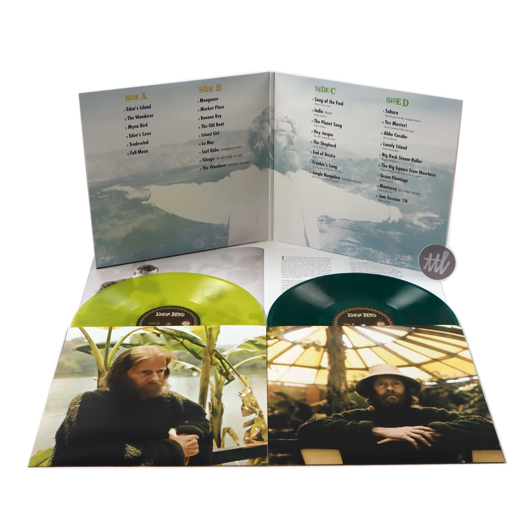 Eden Ahbez: Eden's Island - The Music Of An Enchanted Isle (Colored Vinyl) Vinyl 2LP - Image 2
