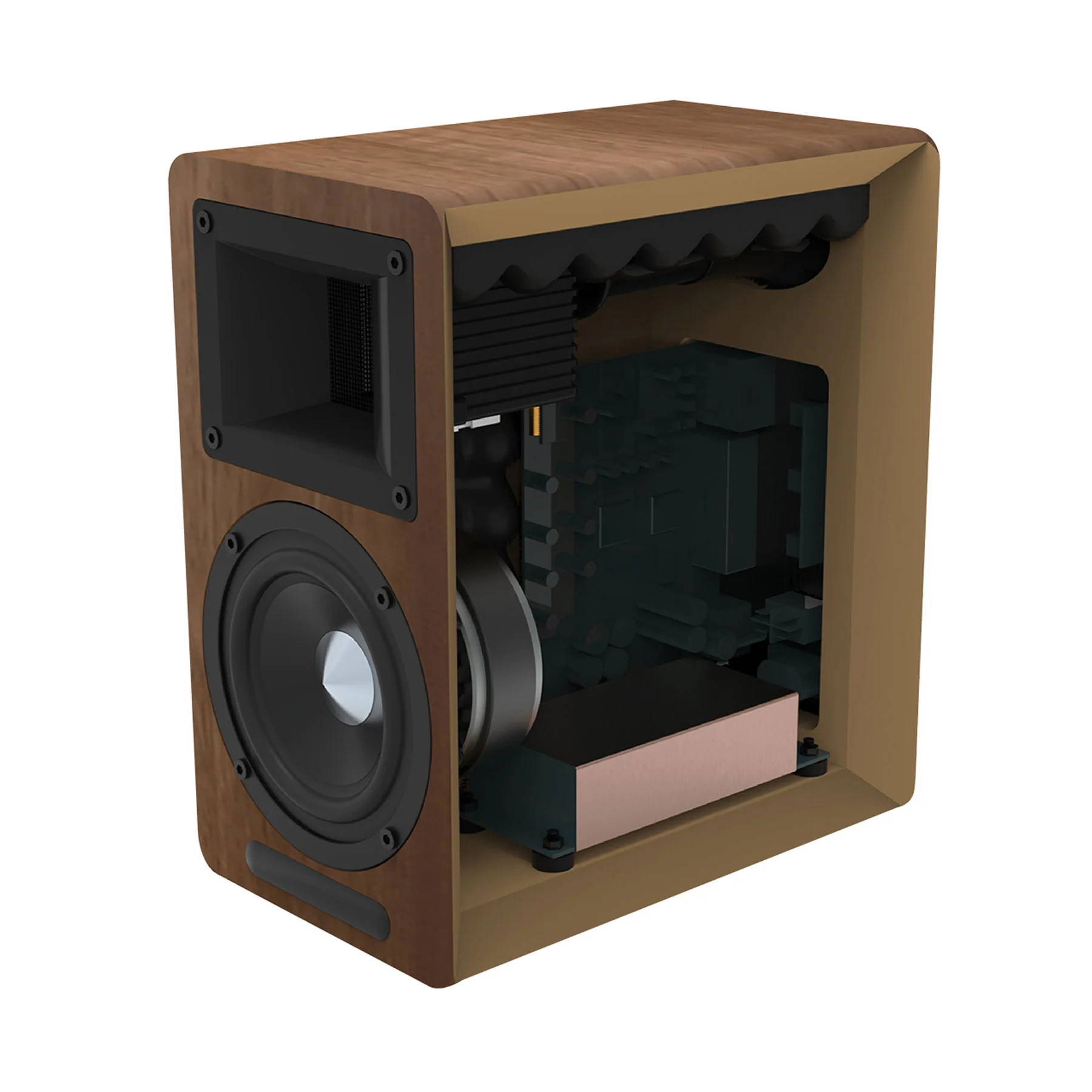 Edifier: Airpulse A80 Powered Speakers w/ Bluetooth - Wood Brown - Image 5