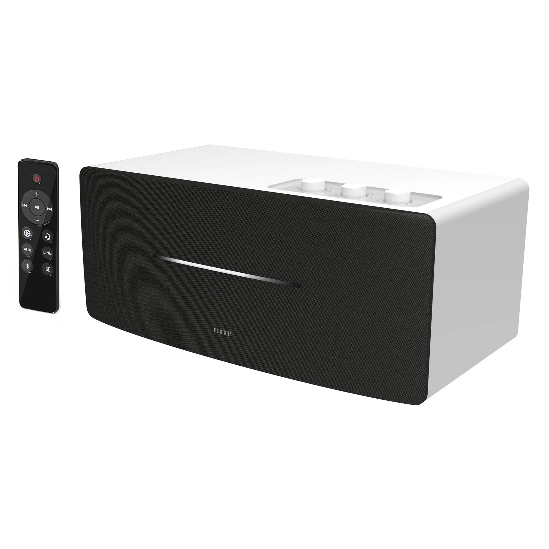 Edifier: D12 Stereo Speaker w/ Bluetooth - White - Image 3