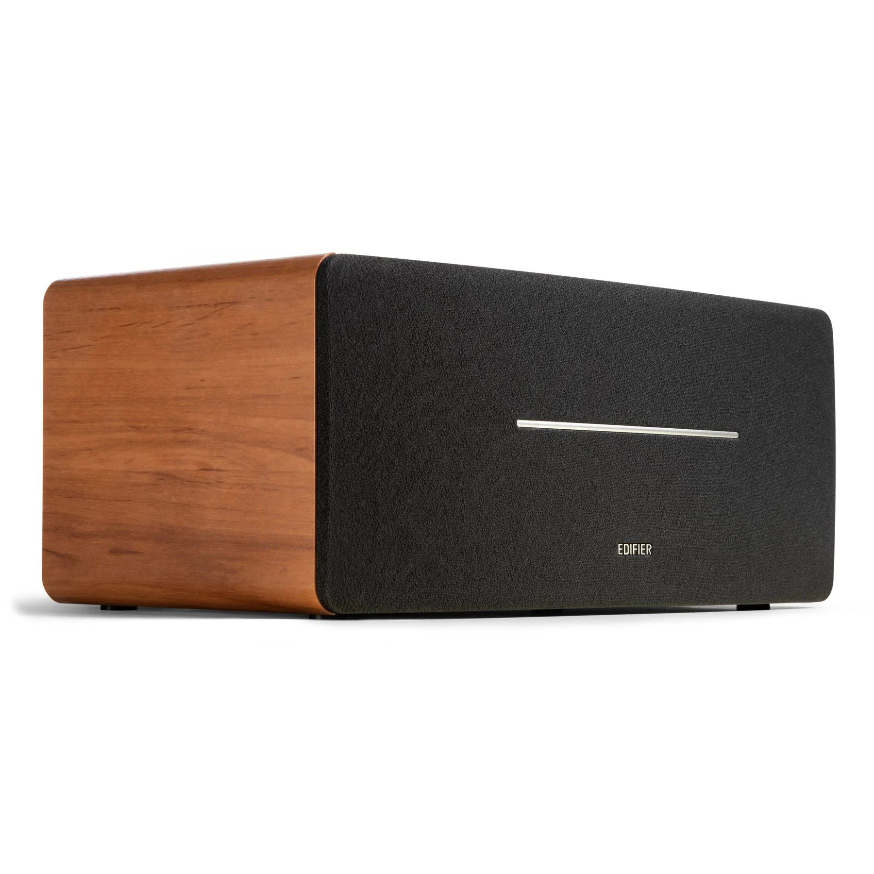 Edifier: D12 Stereo Speaker w/ Bluetooth - Wood Brown - Image 4