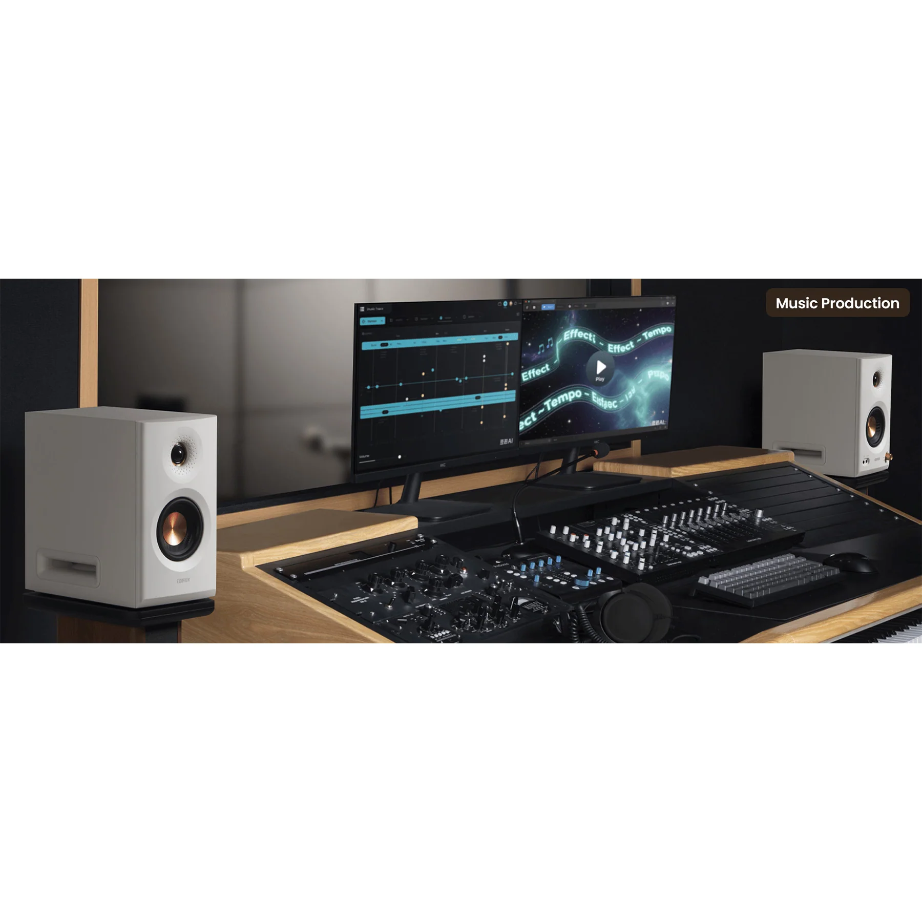 Edifier: MR5 2.0 Monitor Speakers w/Bluetooth - Pair - Image 11