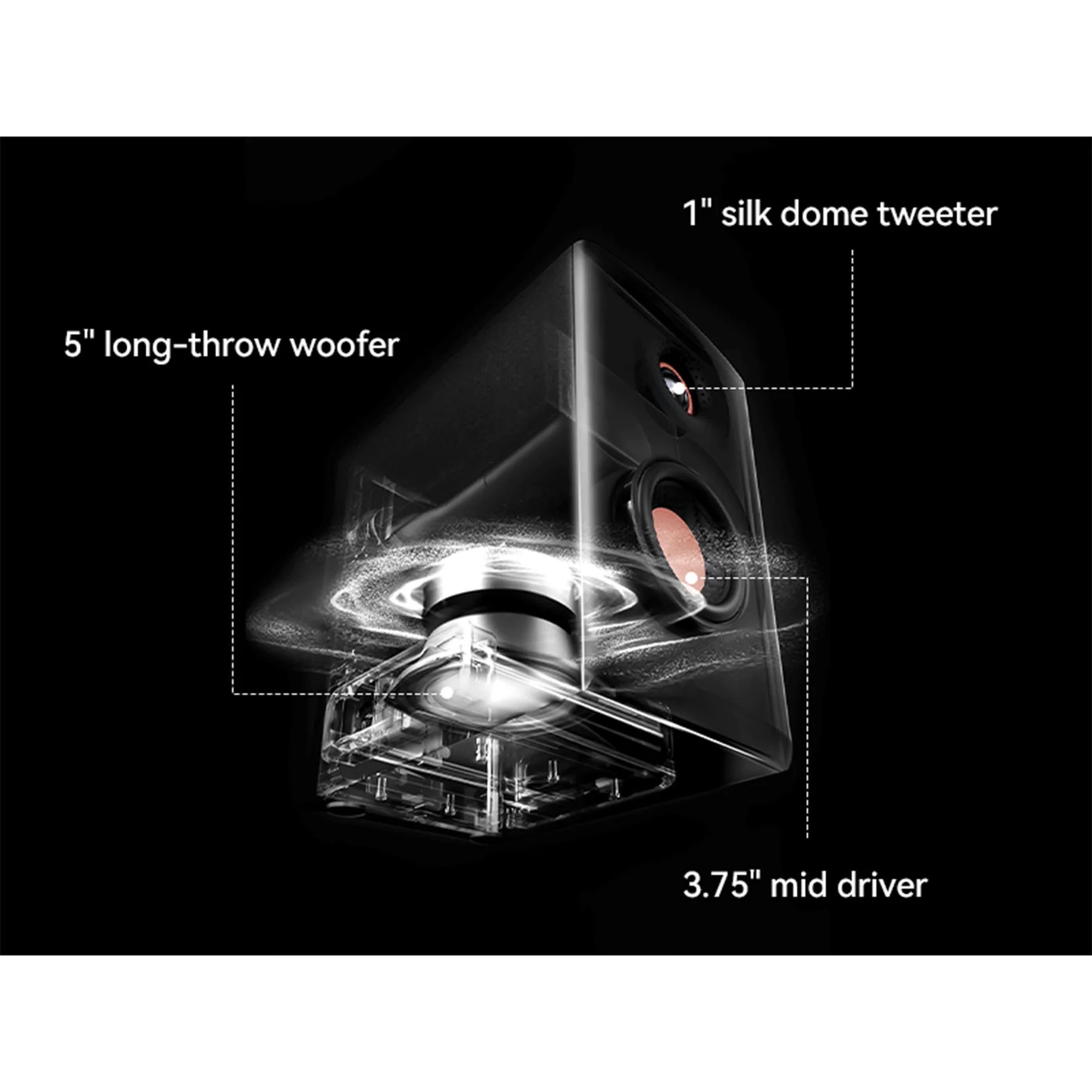 Edifier: MR5 2.0 Monitor Speakers w/Bluetooth - Pair - Image 9