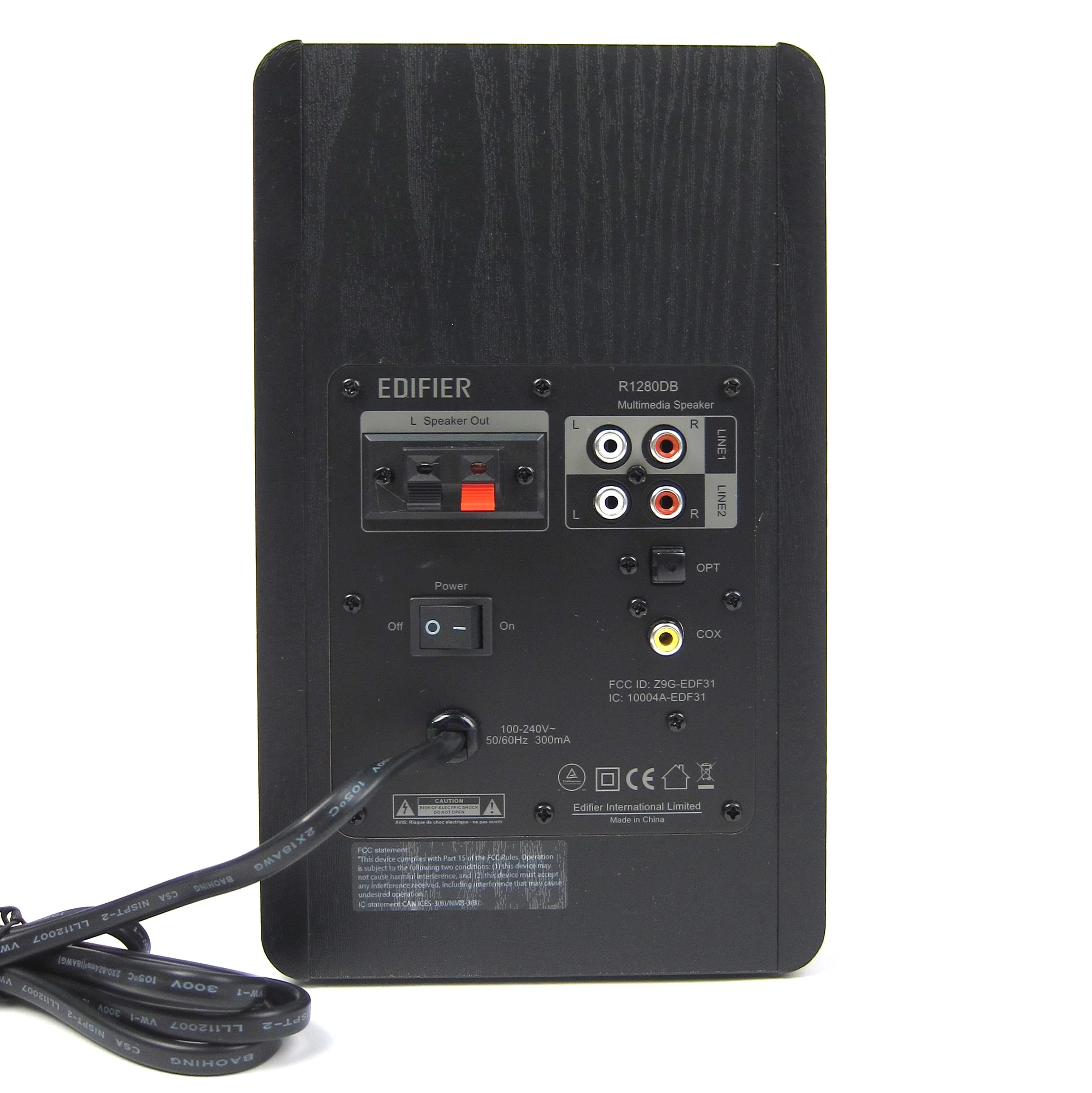 Edifier: R1280DB Powered Speakers w/ Bluetooth - Wood Brown (Open Box Special) - Image 3
