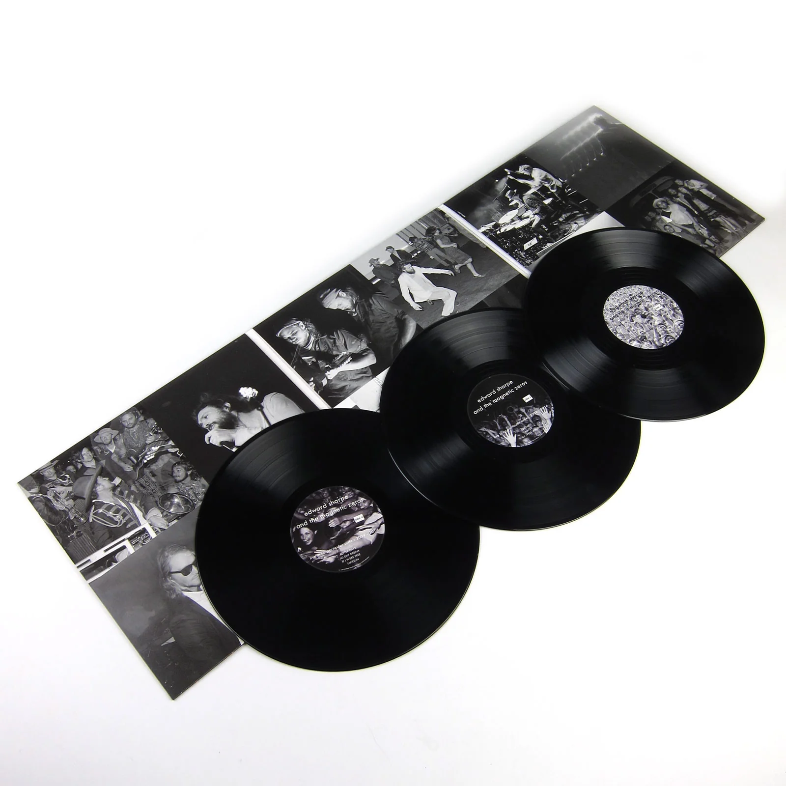 Edward Sharpe And The Magnetic Zeros: Live In No Particular Order Vinyl 3LP - Image 2