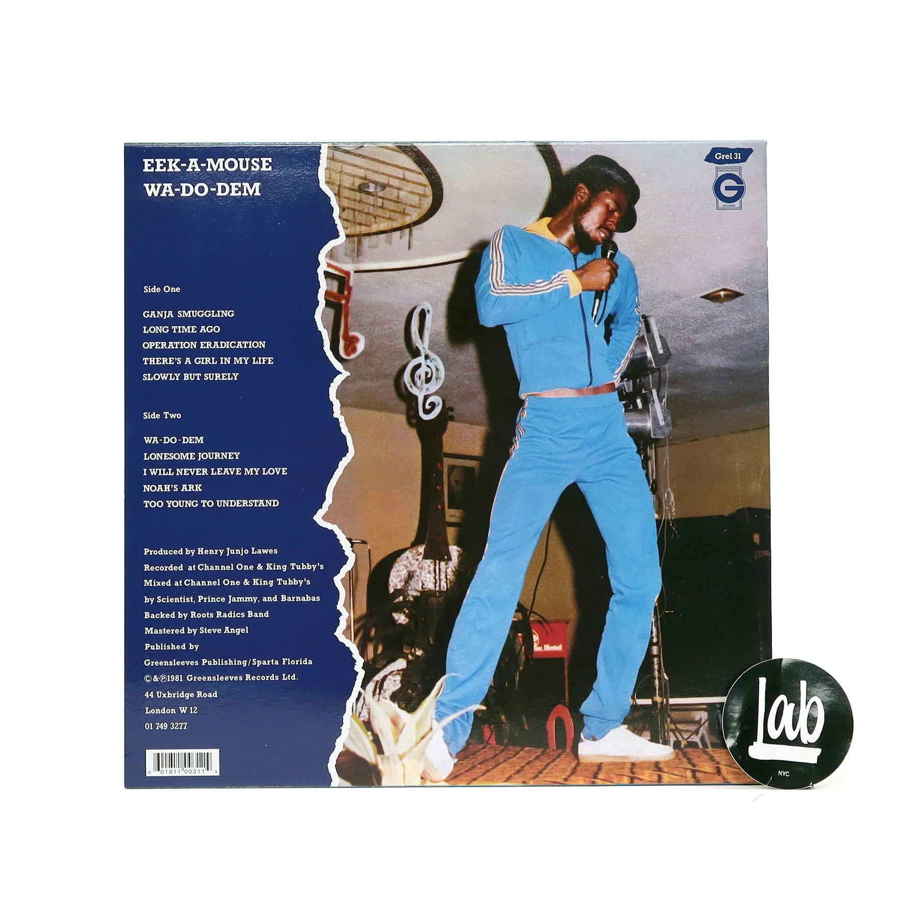 Eek-A-Mouse: Wa Do Dem Vinyl LP - Image 2