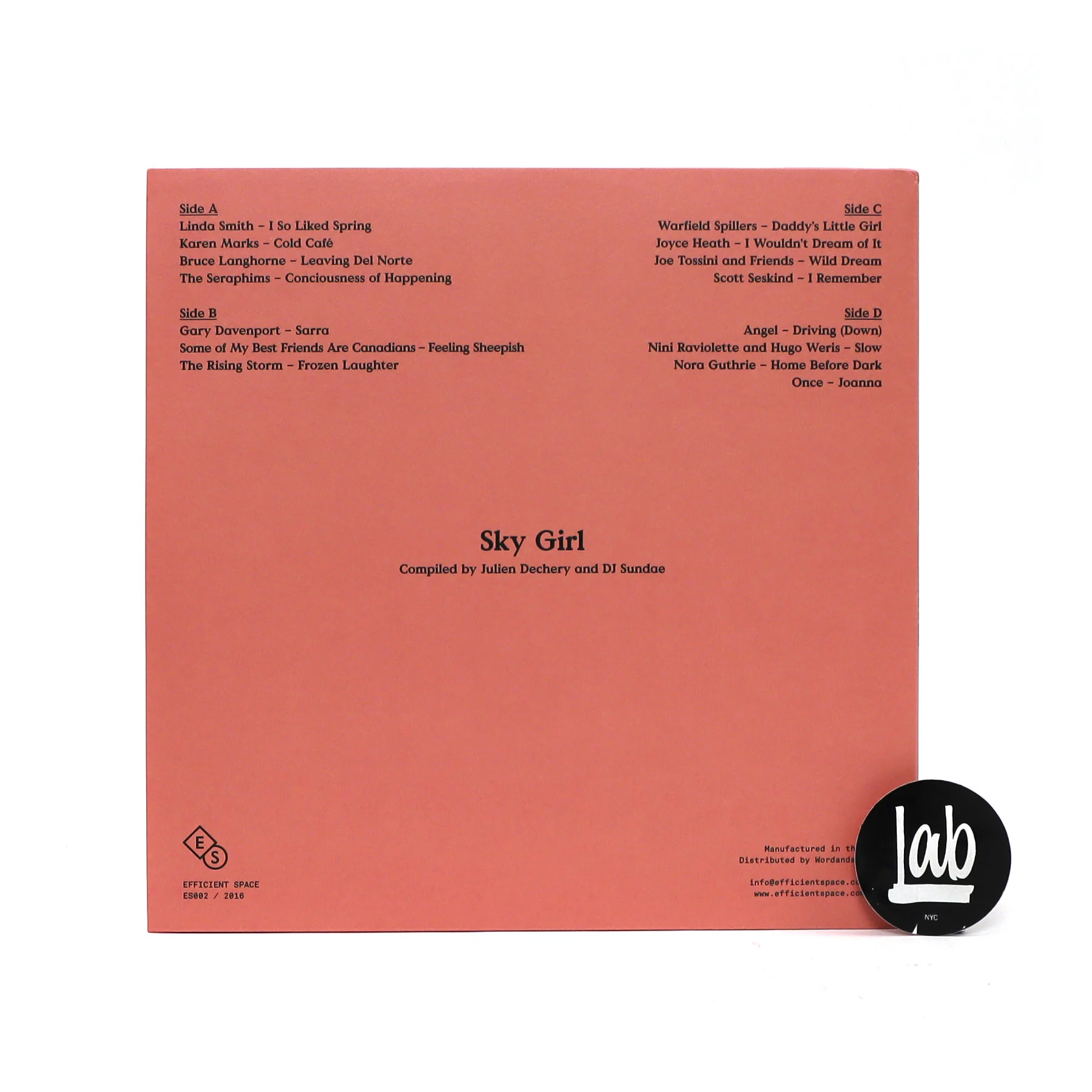 Efficient Space: Sky Girl Vinyl 2LP - Image 3