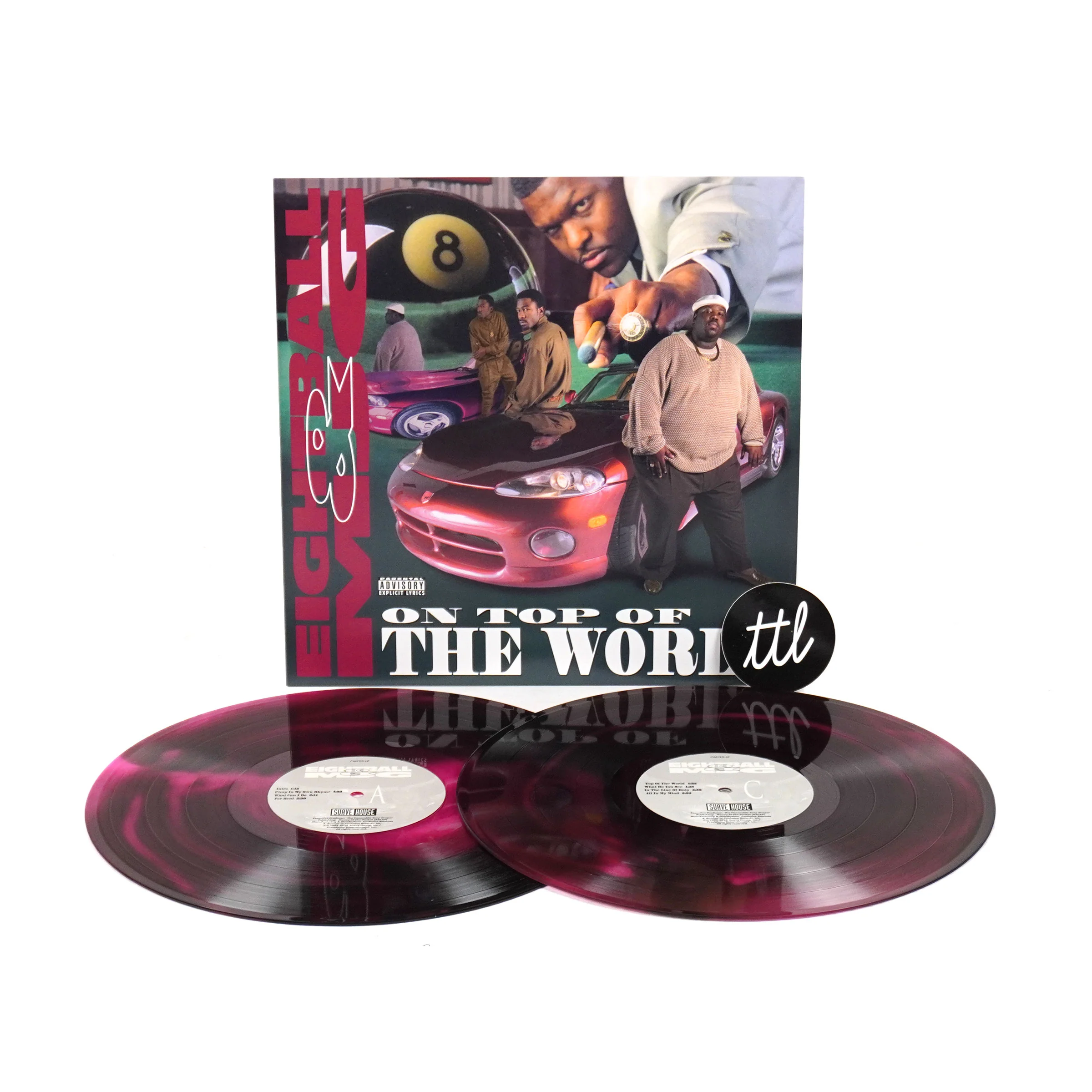 Eightball & MJG: On Top Of The World (Colored Vinyl) Vinyl 2LP - Image 2