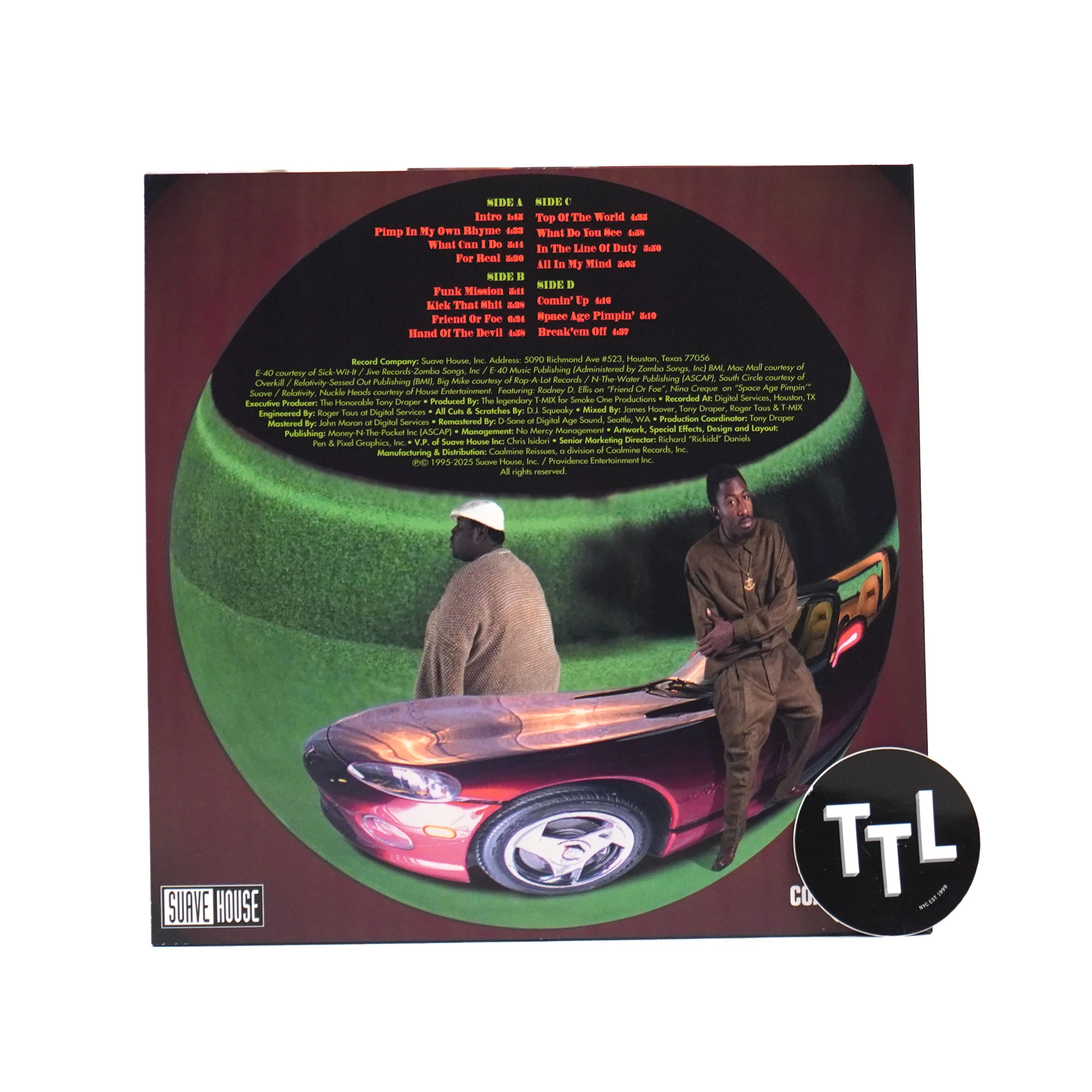 Eightball & MJG: On Top Of The World (Colored Vinyl) Vinyl 2LP - Image 3