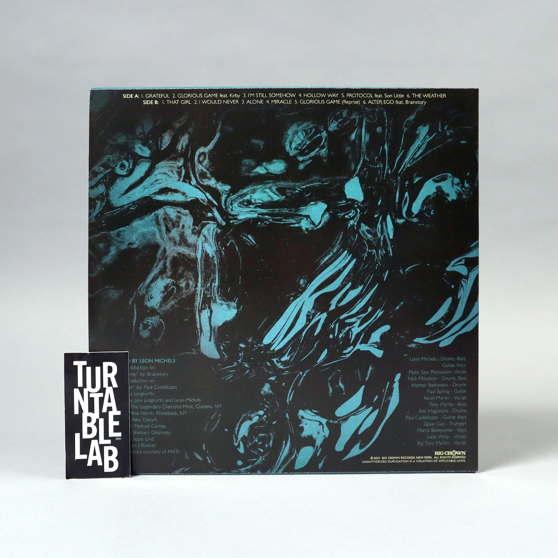 El Michels Affair & Black Thought: Glorious Game (Blue Panther Colored Vinyl) Vinyl LP - Turntable Lab Exclusive - LIMIT 1 PER CUSTOMER - Image 3
