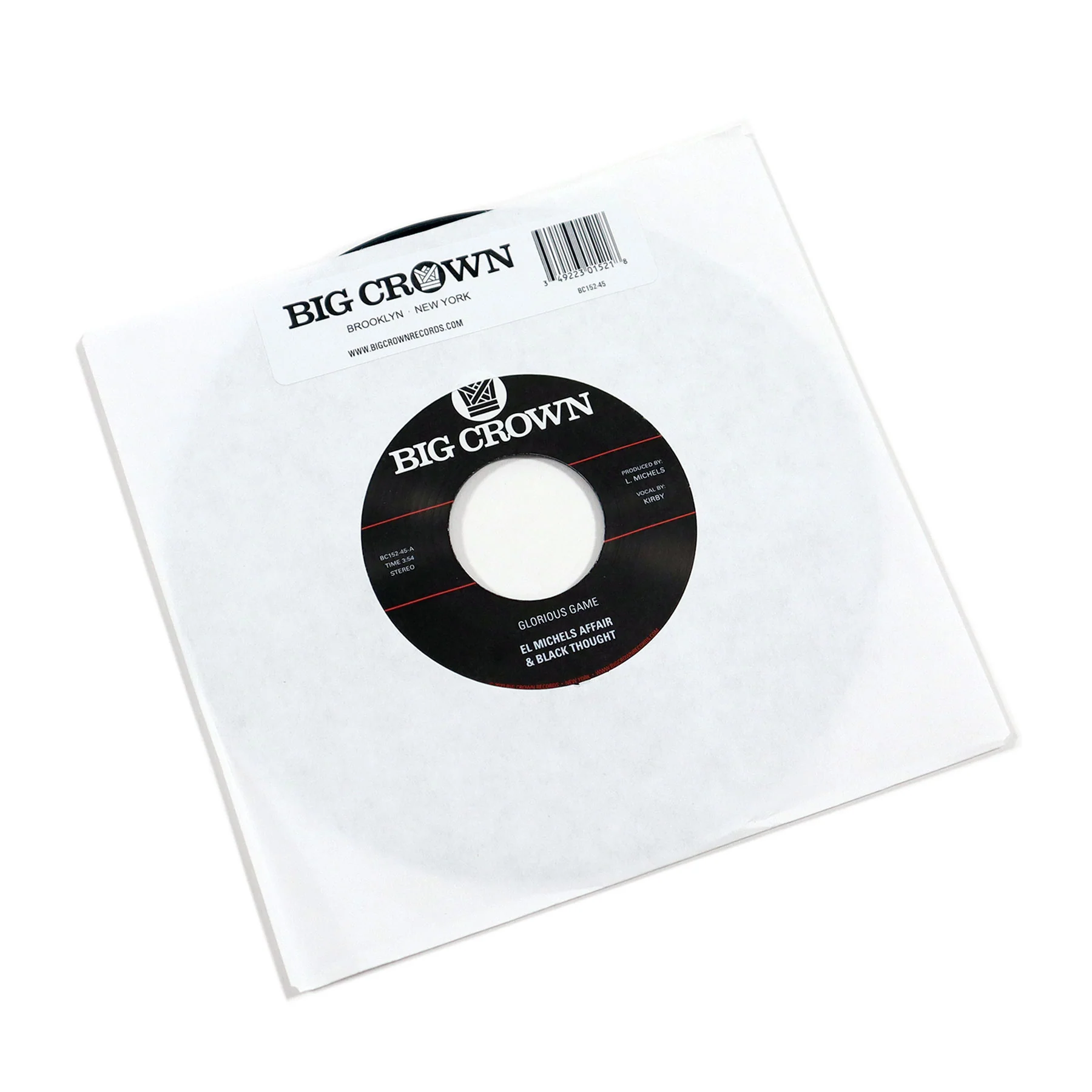 El Michels Affair & Black Thought: Glorious Game / Grateful Vinyl 7" - Image 2