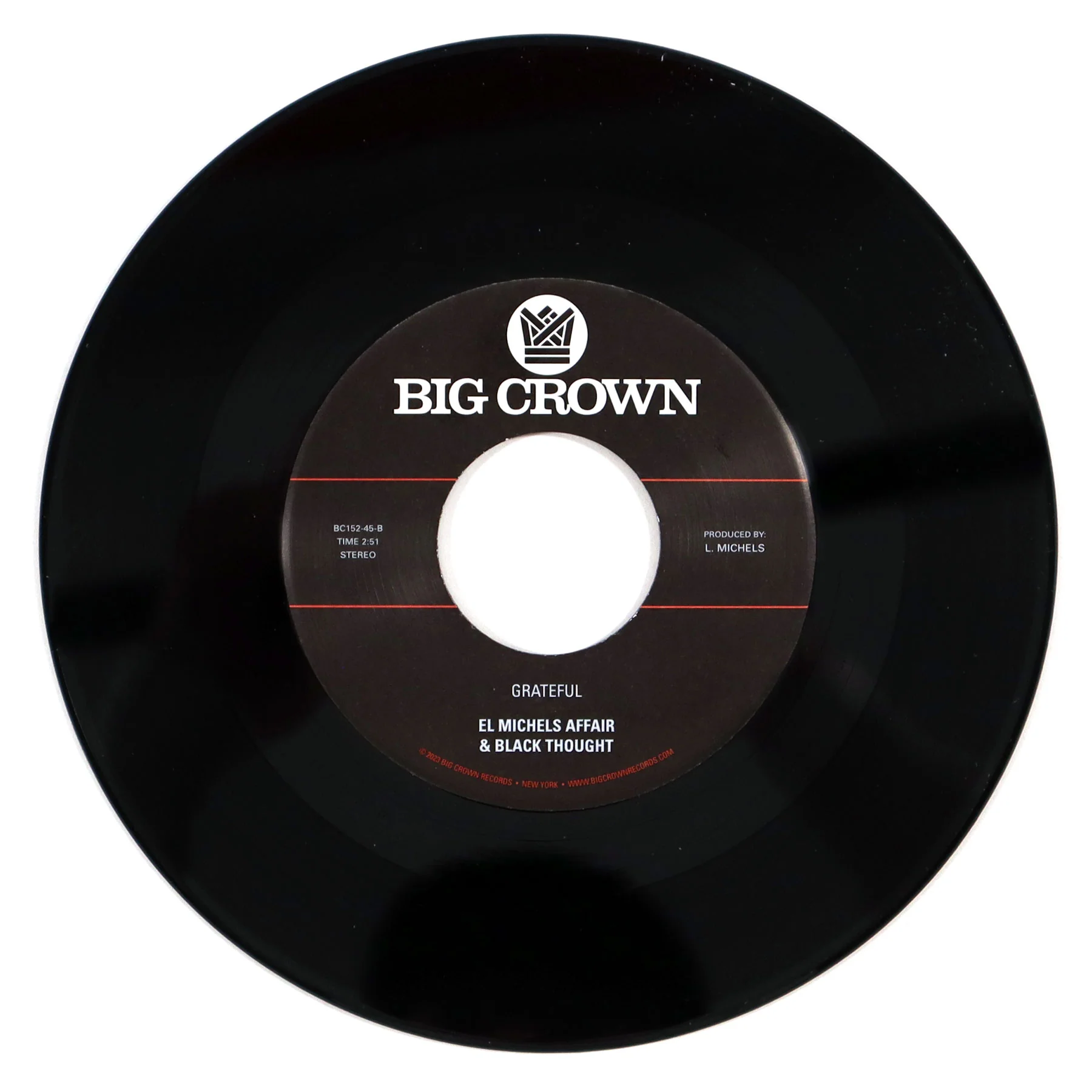 El Michels Affair & Black Thought: Glorious Game / Grateful Vinyl 7" - Image 3