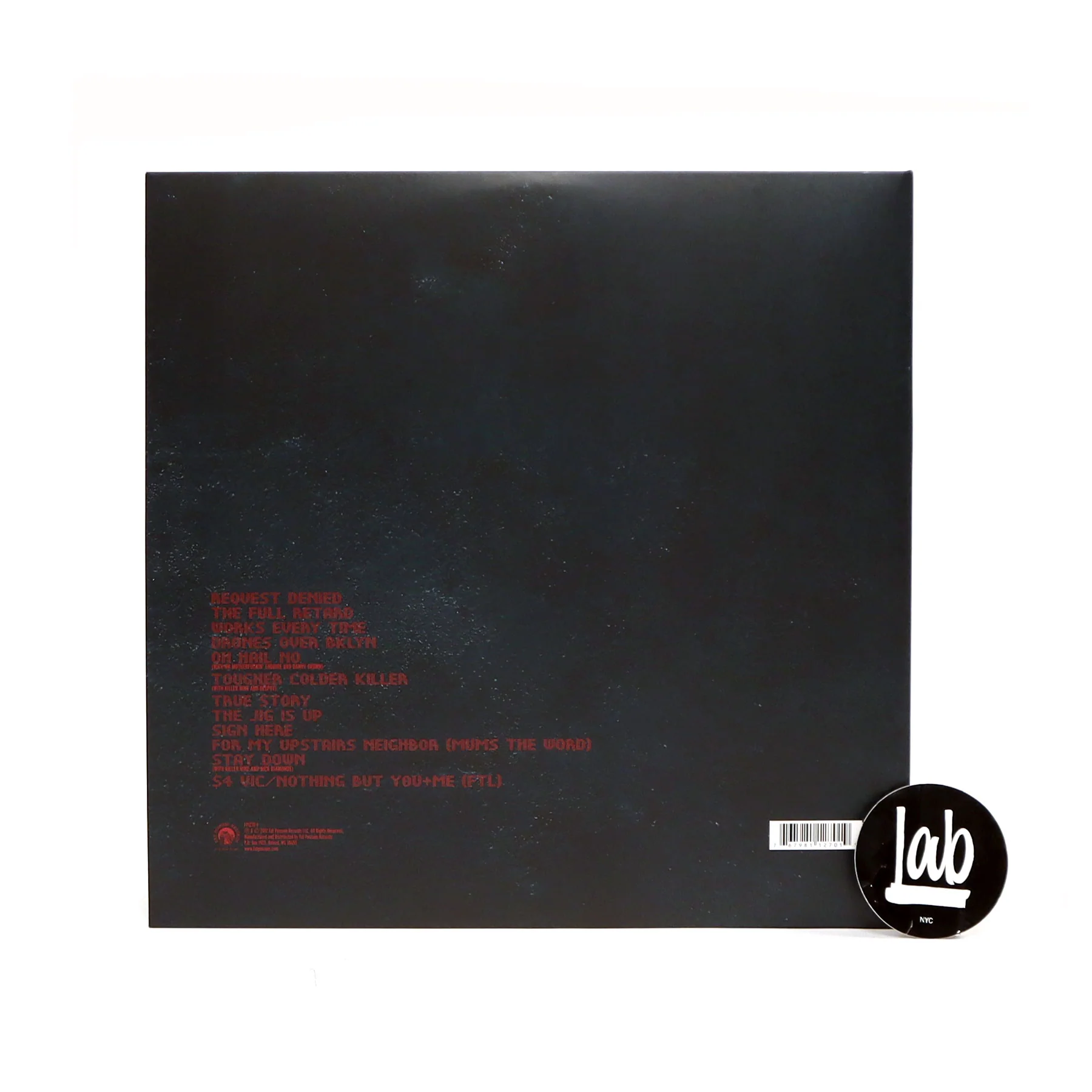 El-P: Cancer 4 Cure Vinyl 2LP - Image 3