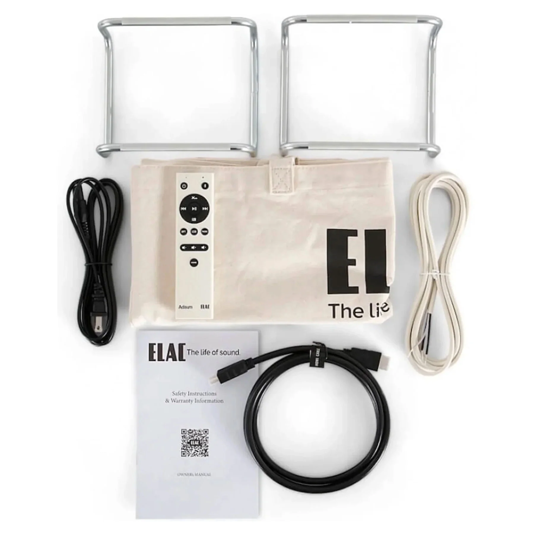 Elac: Debut ConneX Adsum Powered Speakers - Pair / Black - PRE-ORDER - Image 9