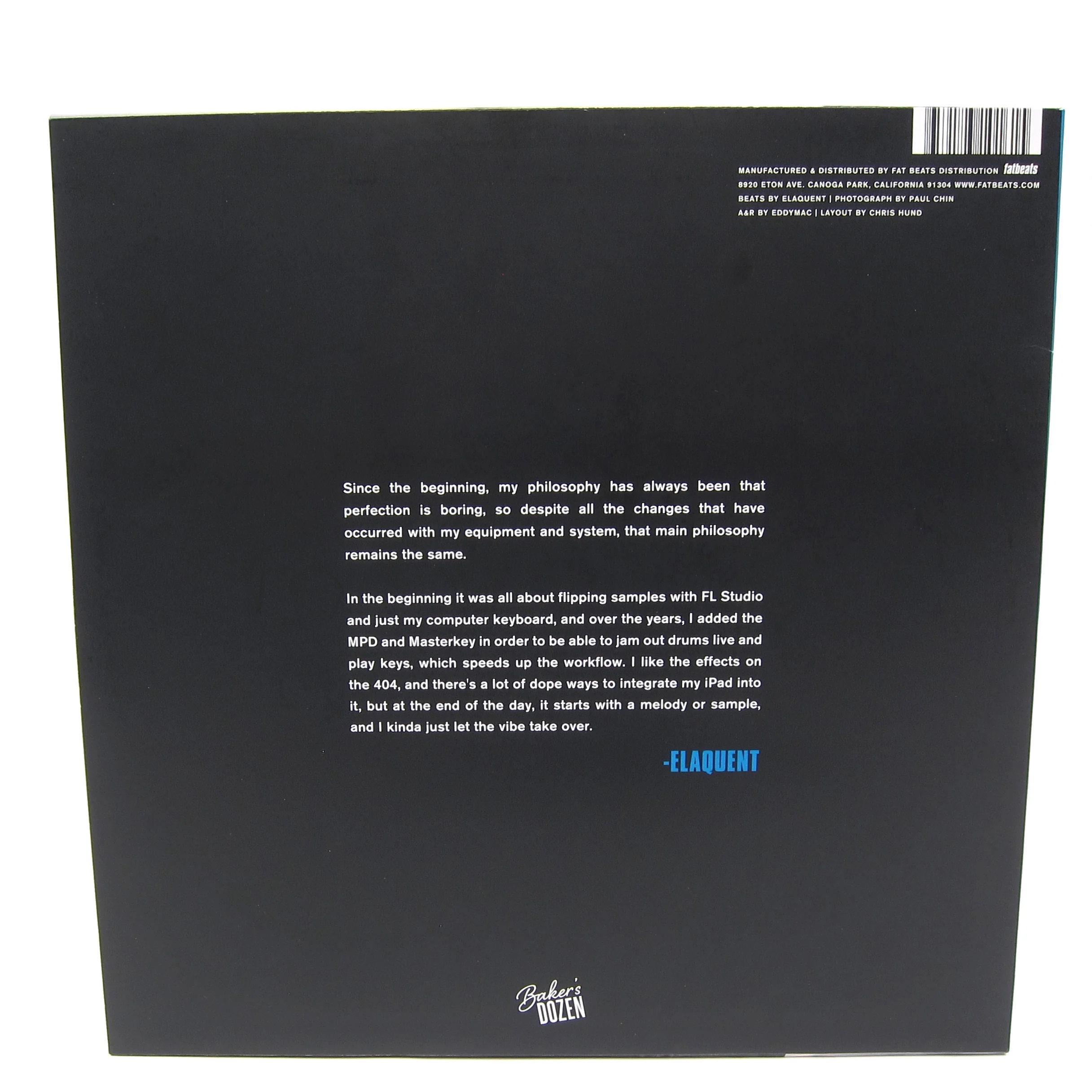 Elaquent: Baker's Dozen Vinyl LP + Flexidisc 7" - Image 3