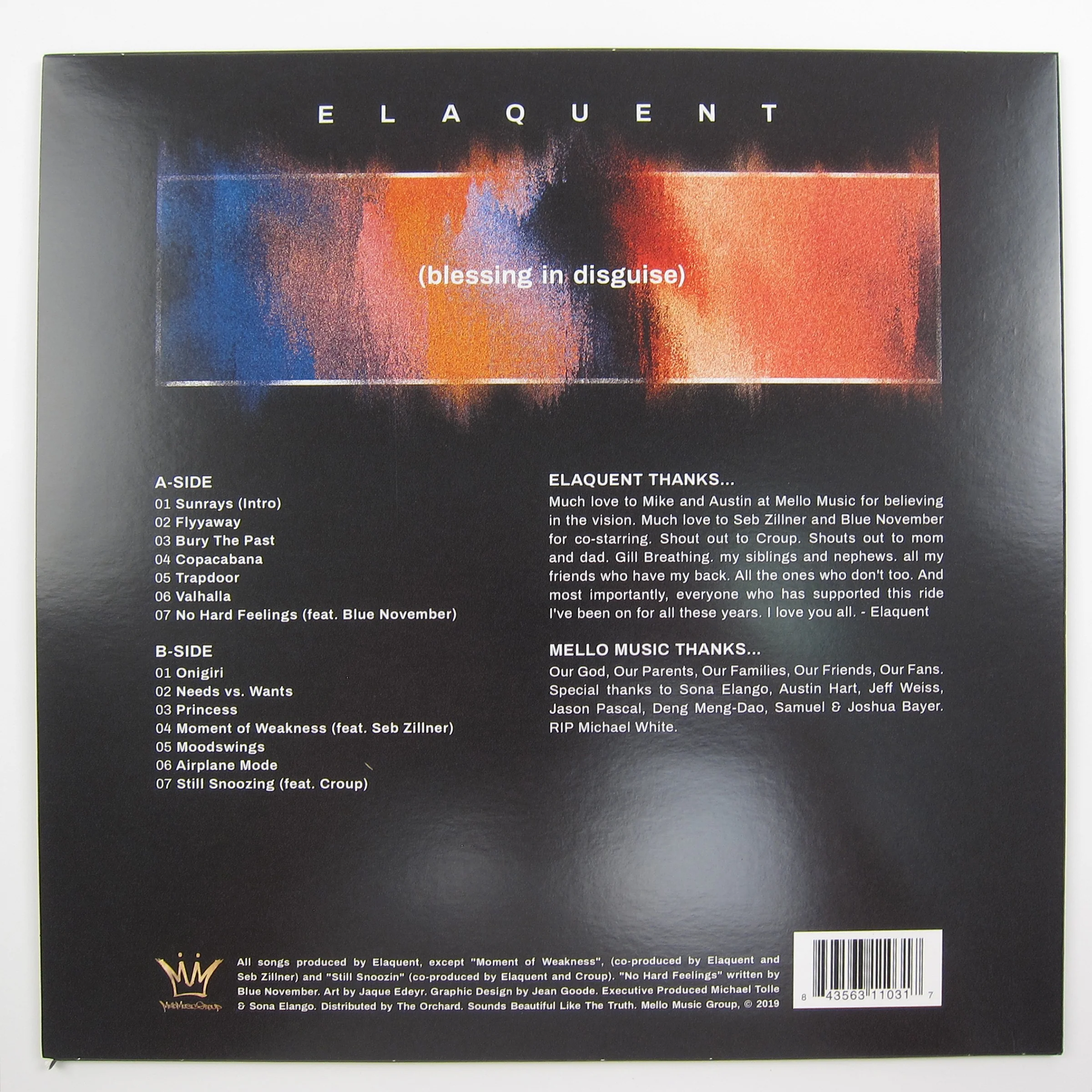 Elaquent: (blessing in disguise) Vinyl LP - Image 3