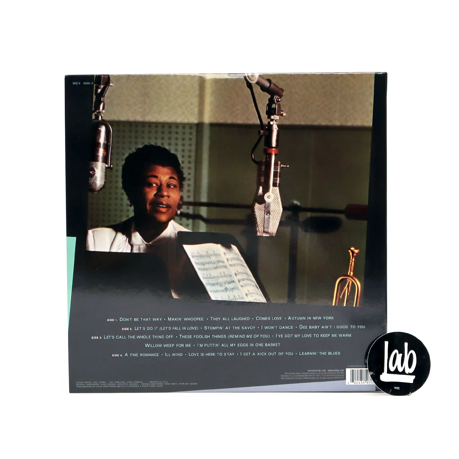 Ella Fitzgerald & Louis Armstrong: Ella & Louis Again (Acoustic Sounds 180g) Vinyl 2LP - Image 3