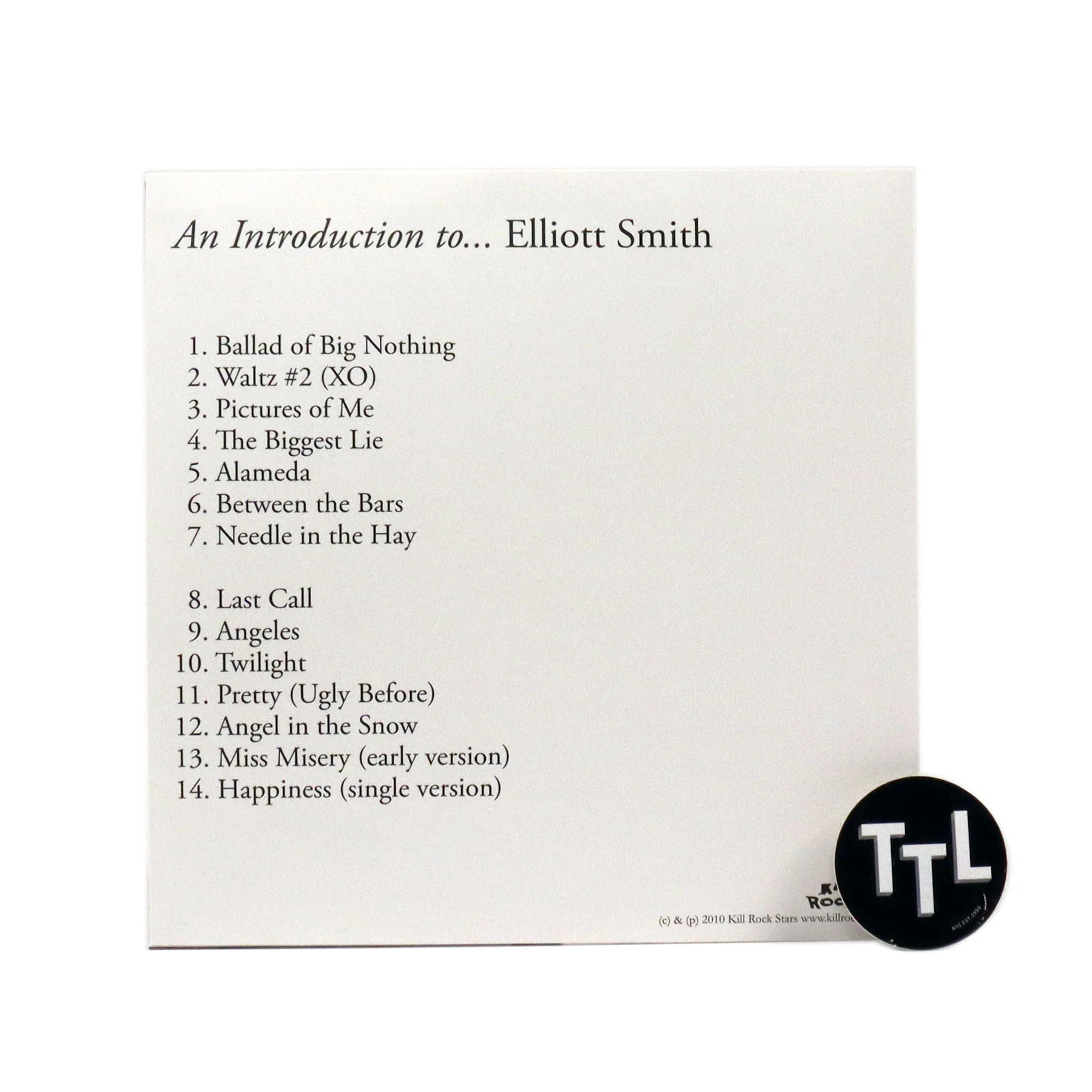 Elliott Smith: An Introduction To Elliott Smith (Indie Exclusive Colored Vinyl) Vinyl LP - Image 3