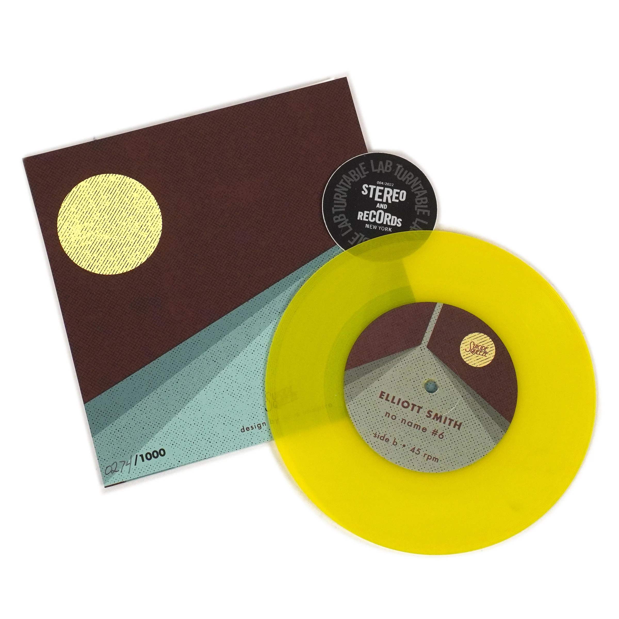 Elliott Smith: Division Day (Yellow Colored Vinyl) Vinyl 7" - Image 2