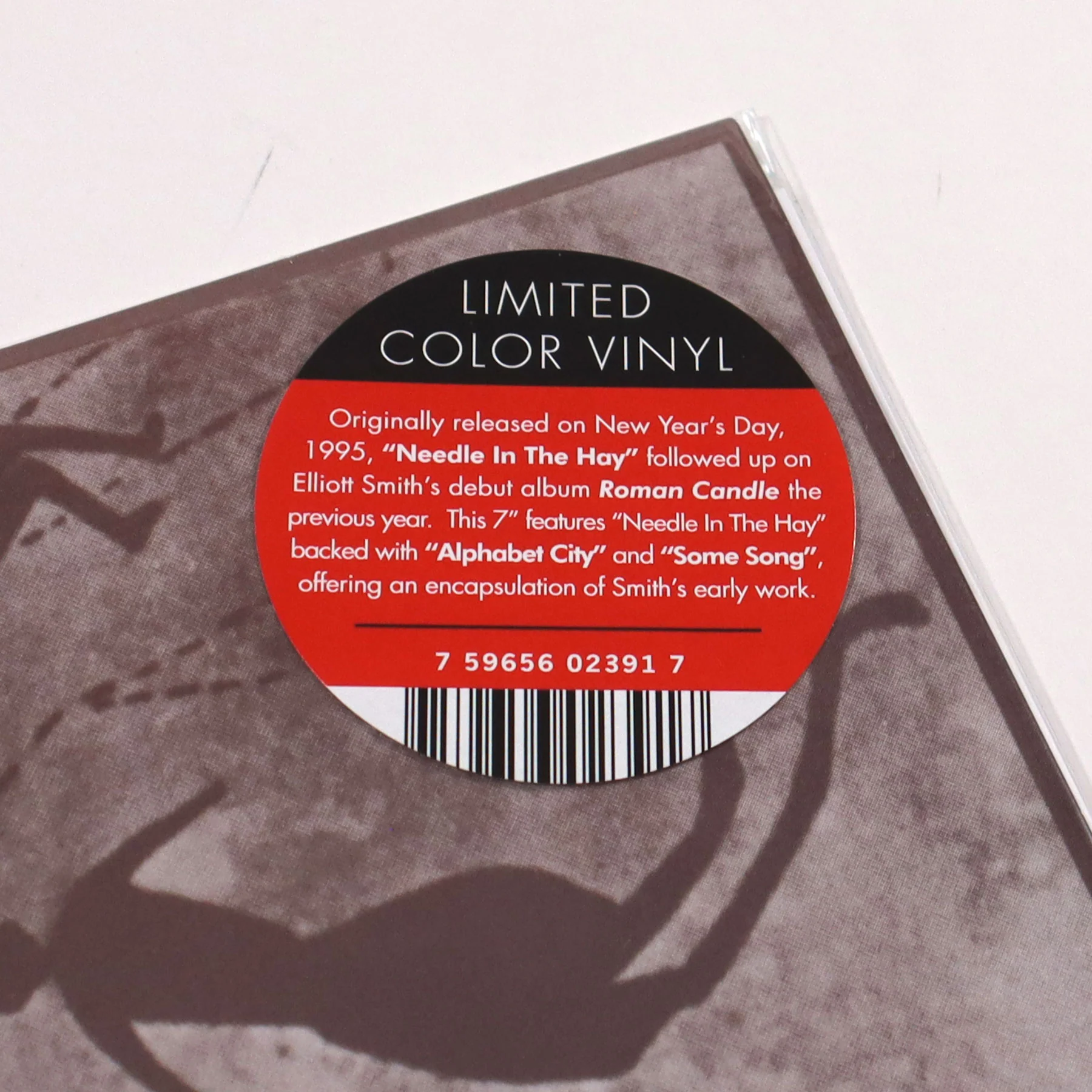 Elliott Smith: Needle In The Hay (Colored Vinyl) Vinyl 7" - Image 4