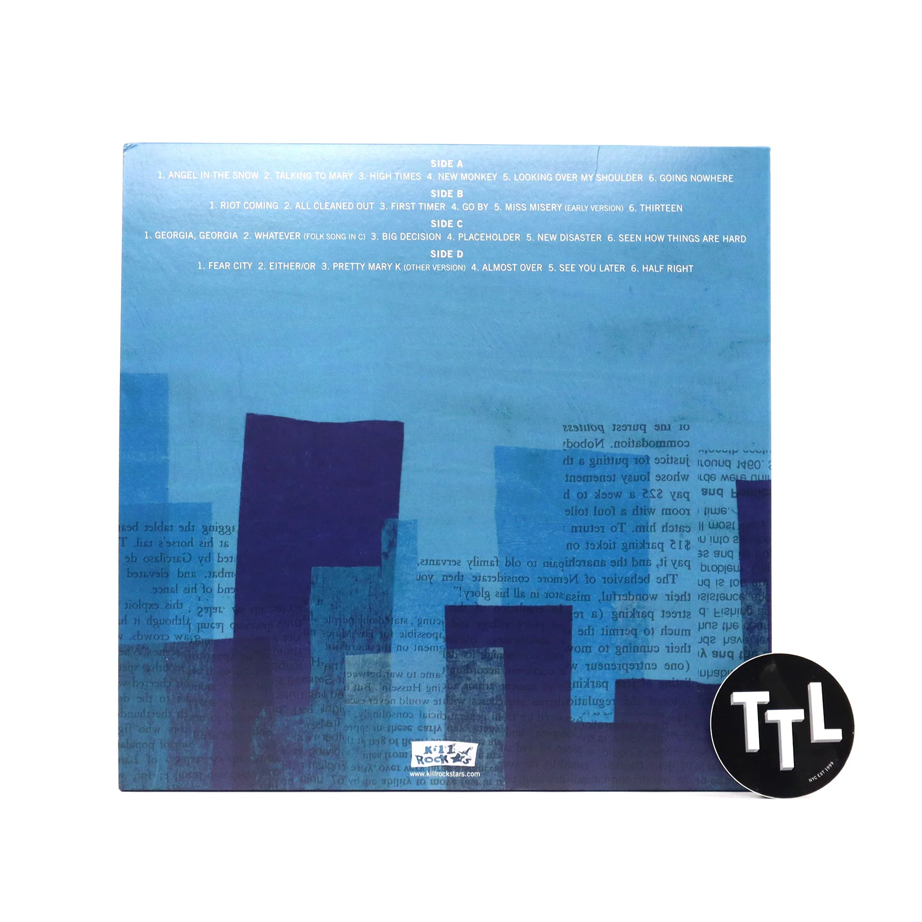 Elliott Smith: New Moon (Indie Exclusive Colored Vinyl) Vinyl 2LP - LIMIT 1 PER CUSTOMER - Image 3