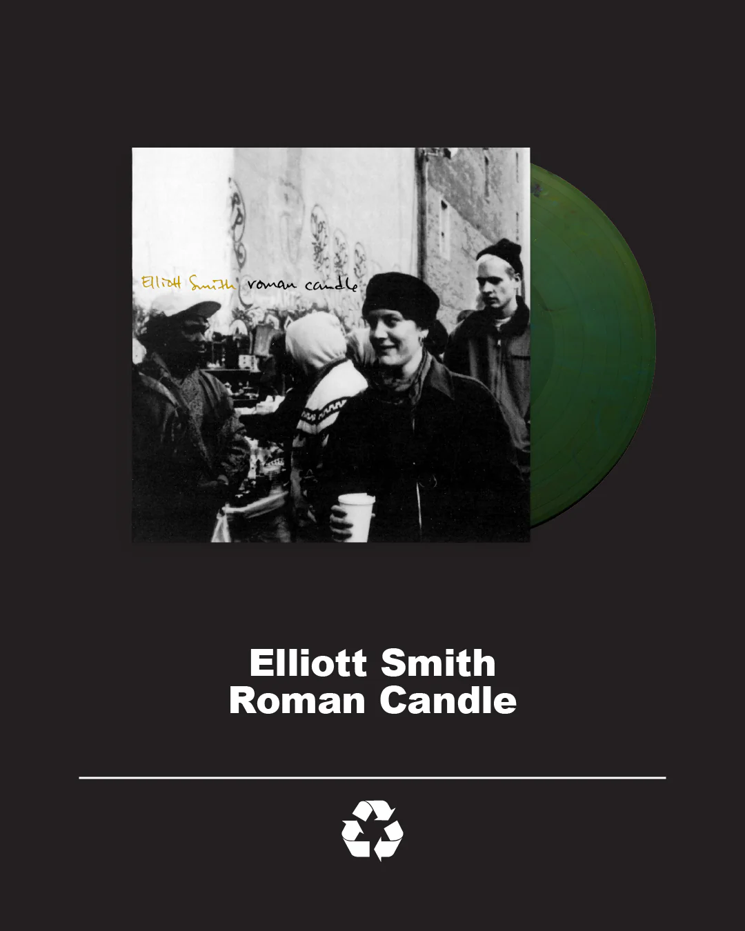 Elliott Smith: Roman Candle (Indie Exclusive Eco Colored Vinyl) Vinyl LP - PRE-ORDER - Image 5