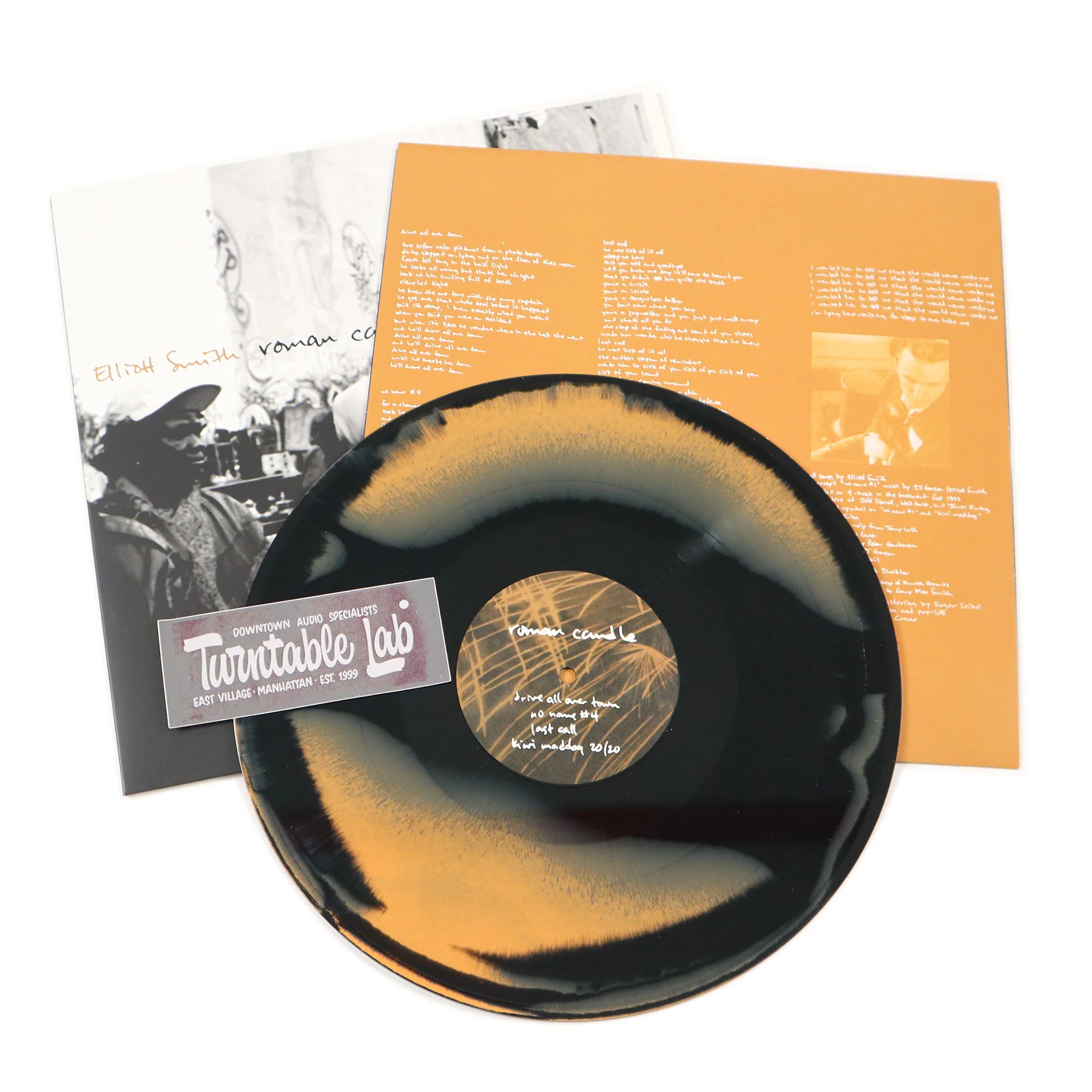 Elliott Smith: Roman Candle (Indie Exclusive Tie Dye Colored Vinyl) Vinyl LP - Image 2