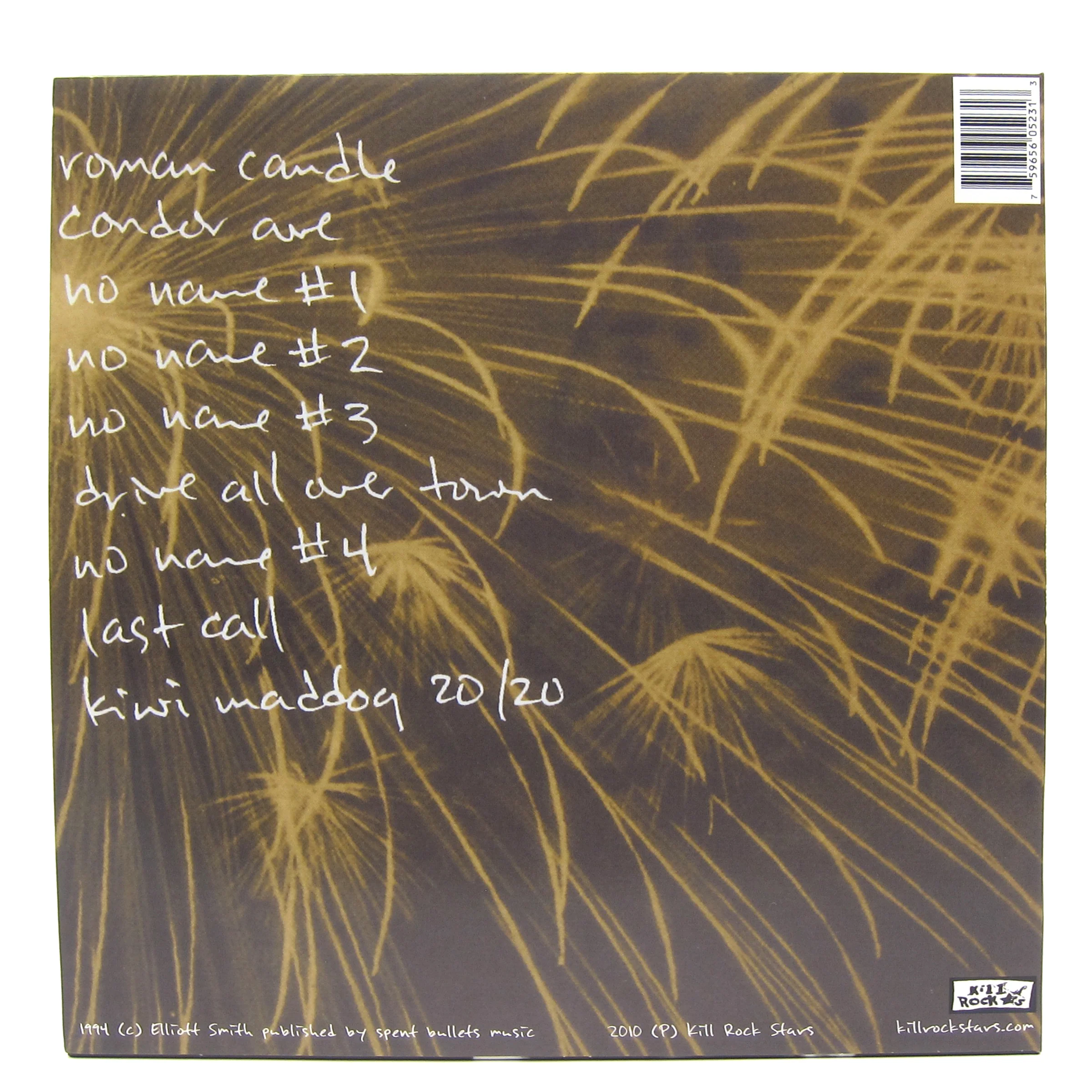 Elliott Smith: Roman Candle (180g) Vinyl LP - Image 3