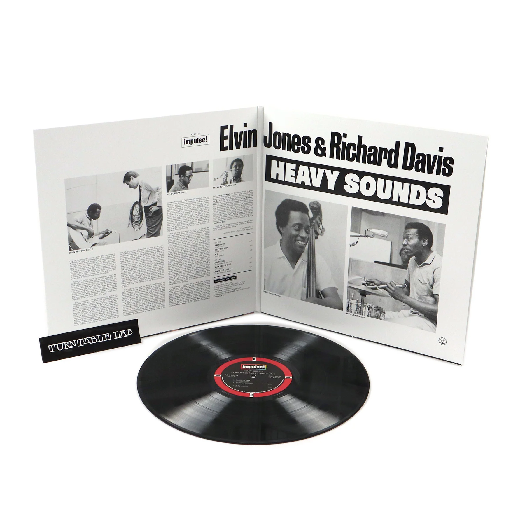 Elvin Jones & Richard Davis: Heavy Sounds (Verve By Request Series 180g) Vinyl LP - Image 2