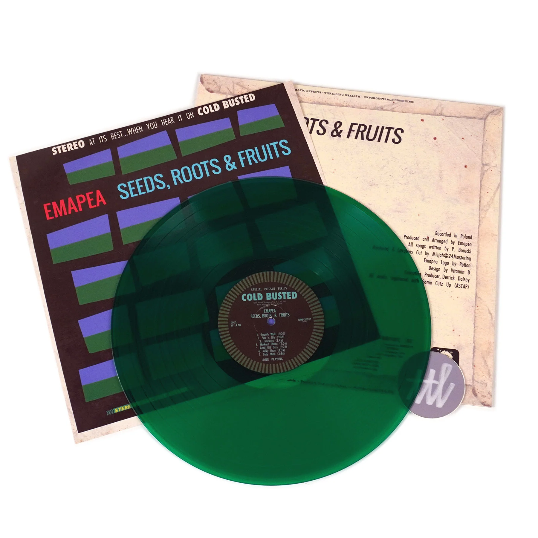 Emapea: Seeds, Roots & Fruits (Colored Vinyl) Vinyl LP - Image 2