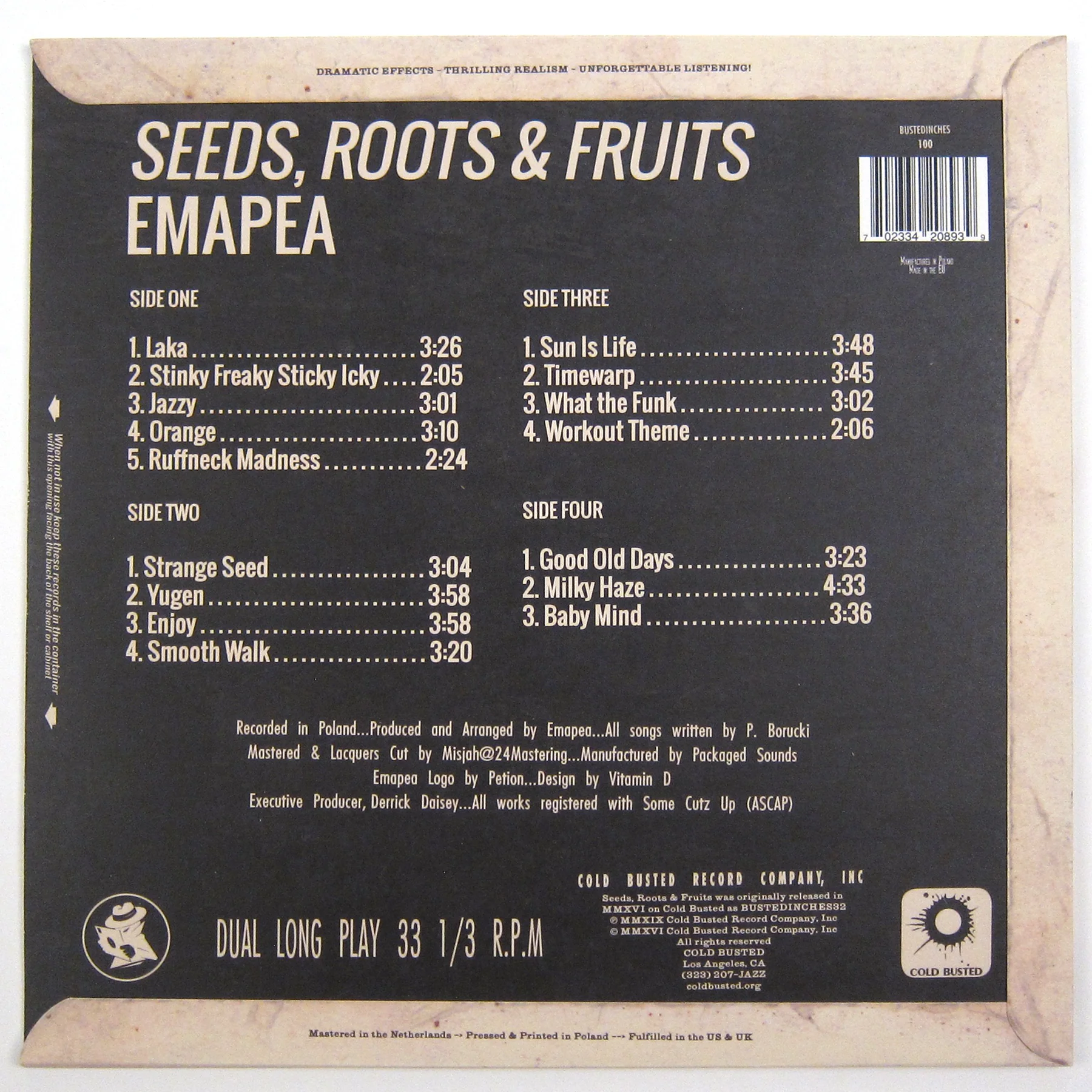Emapea: Seeds, Roots & Fruits Vinyl 2LP - Image 3