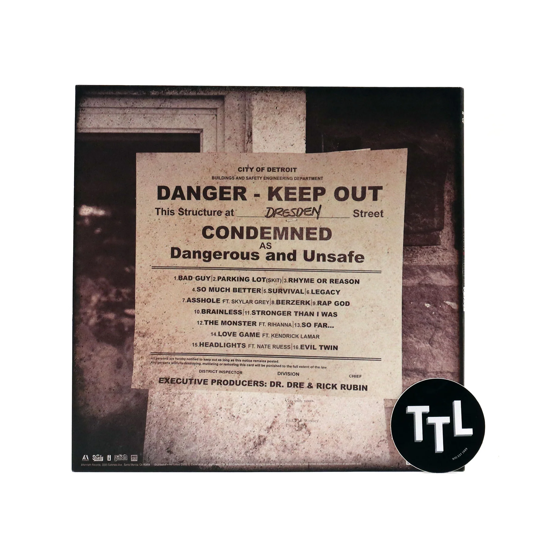 Eminem: The Marshall Mathers LP2 Vinyl 2LP - Image 3