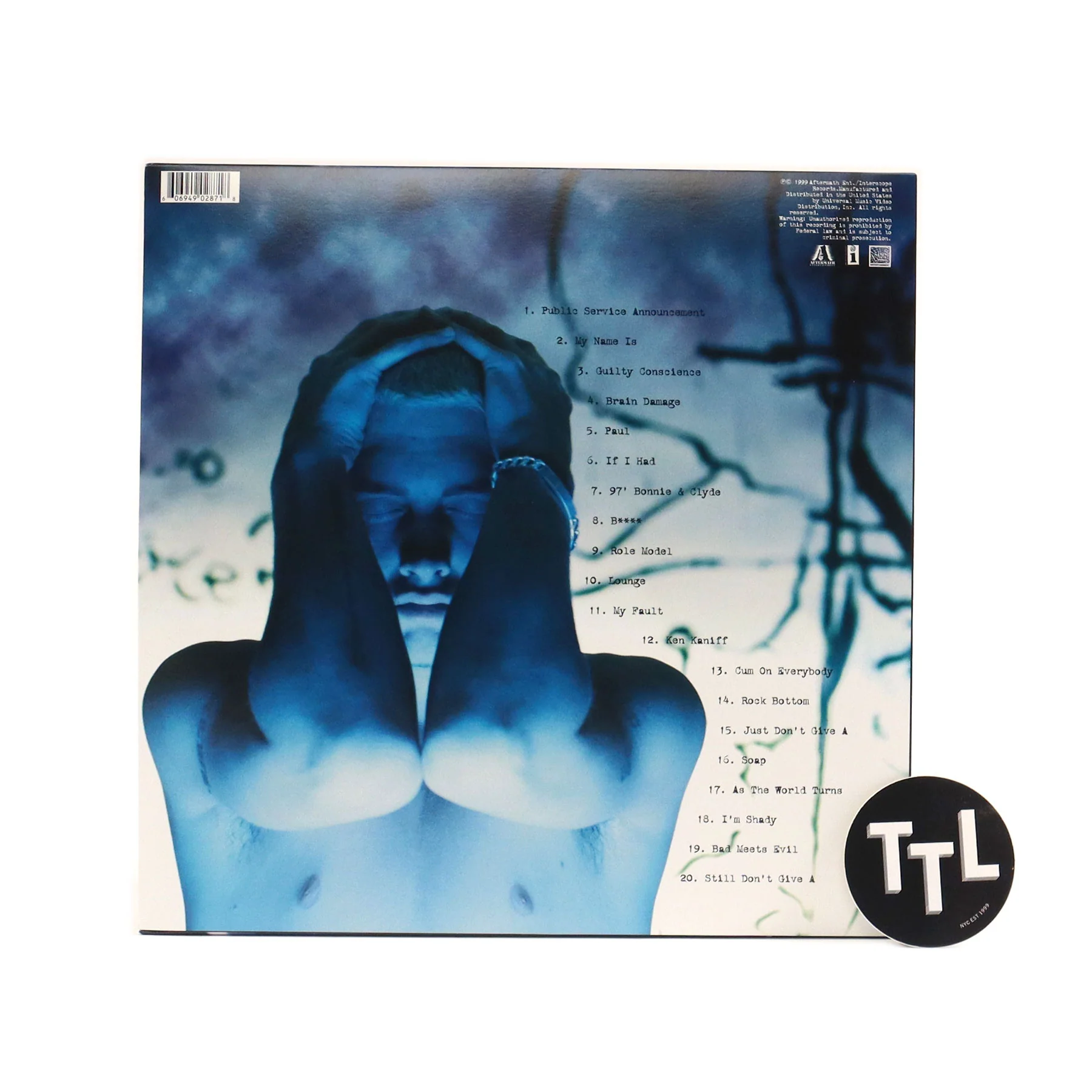 Eminem: The Slim Shady LP Vinyl 2LP - Image 3